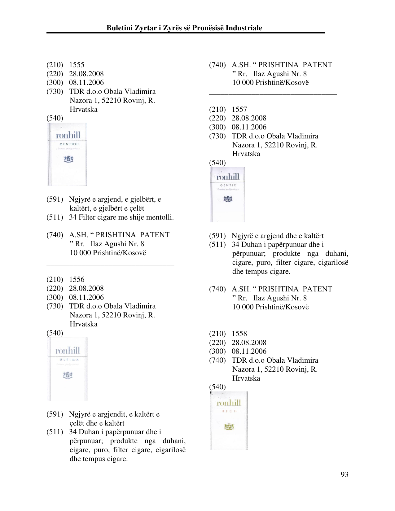 Faqja 93 e buletinit