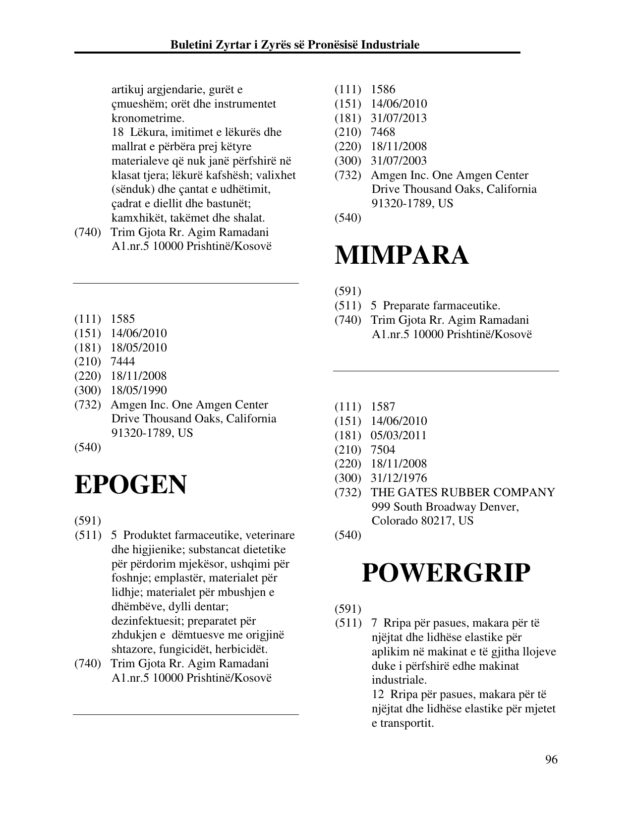 Faqja 105 e buletinit