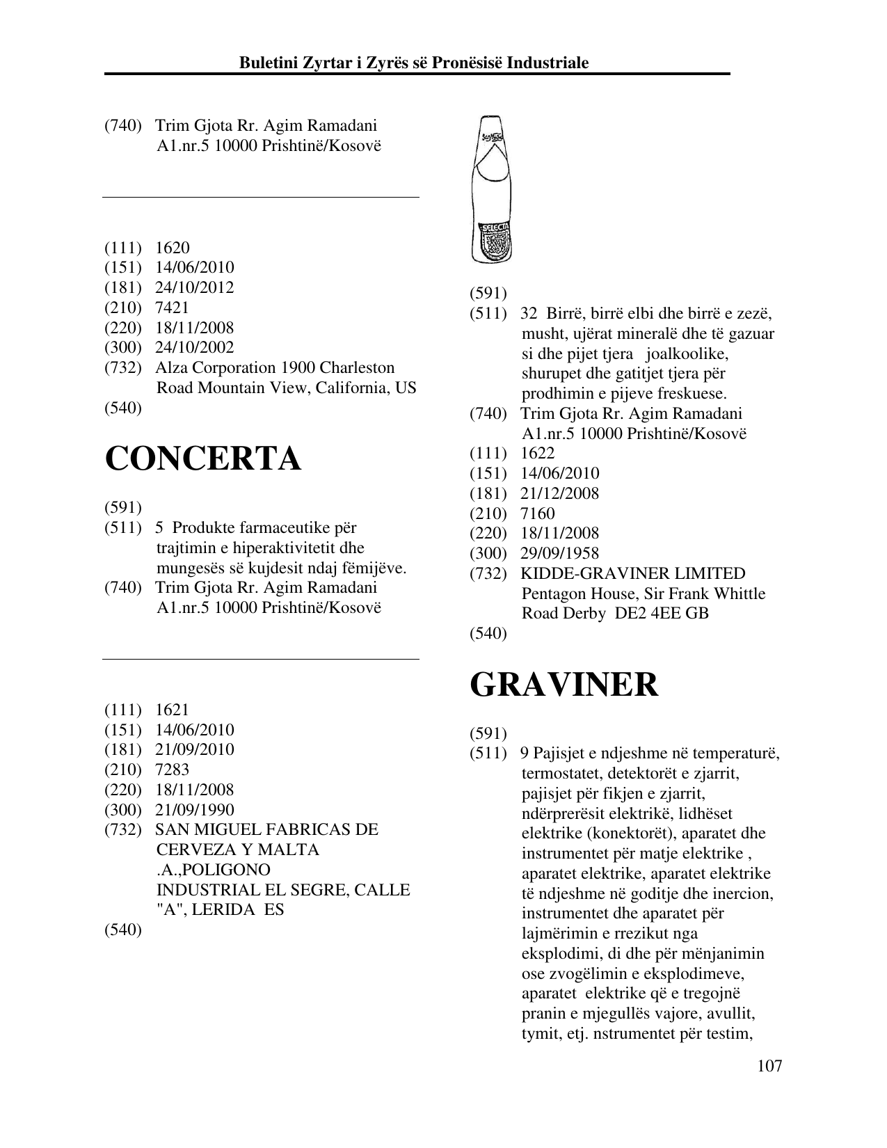 Faqja 116 e buletinit