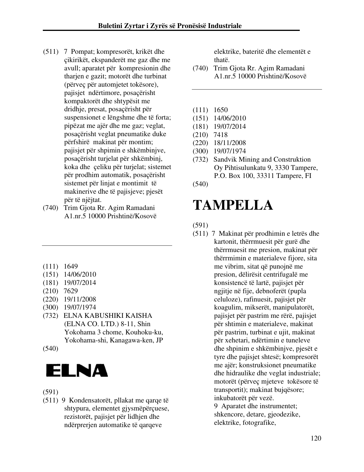 Faqja 129 e buletinit