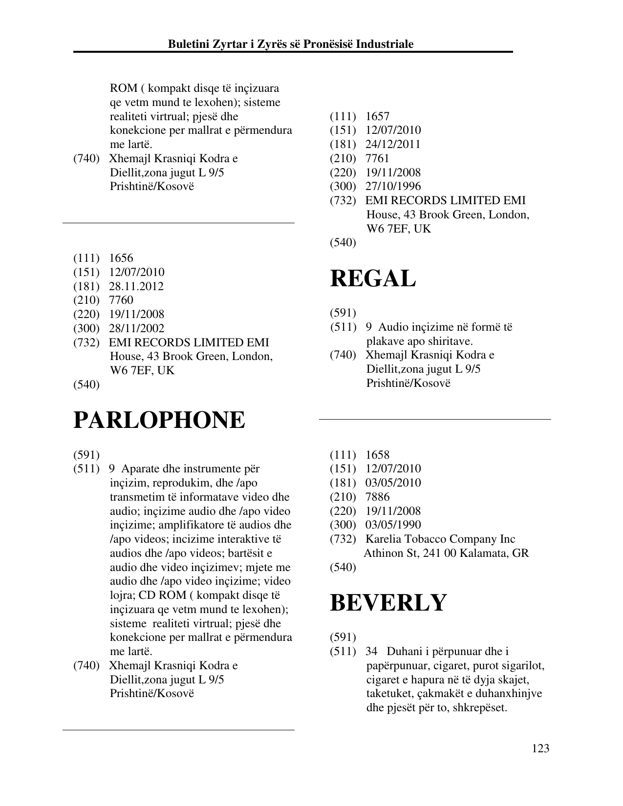 Faqja 132 e buletinit