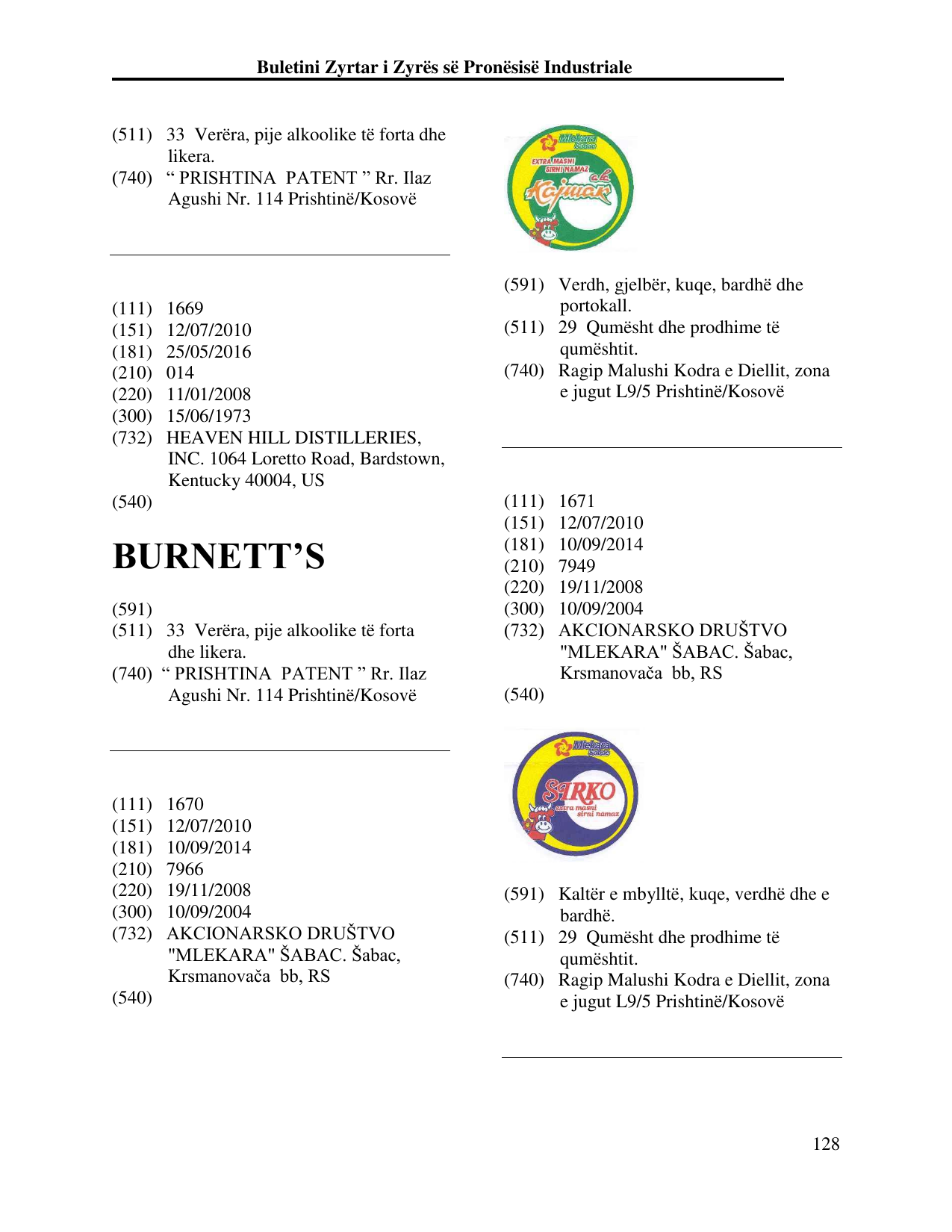 Faqja 137 e buletinit