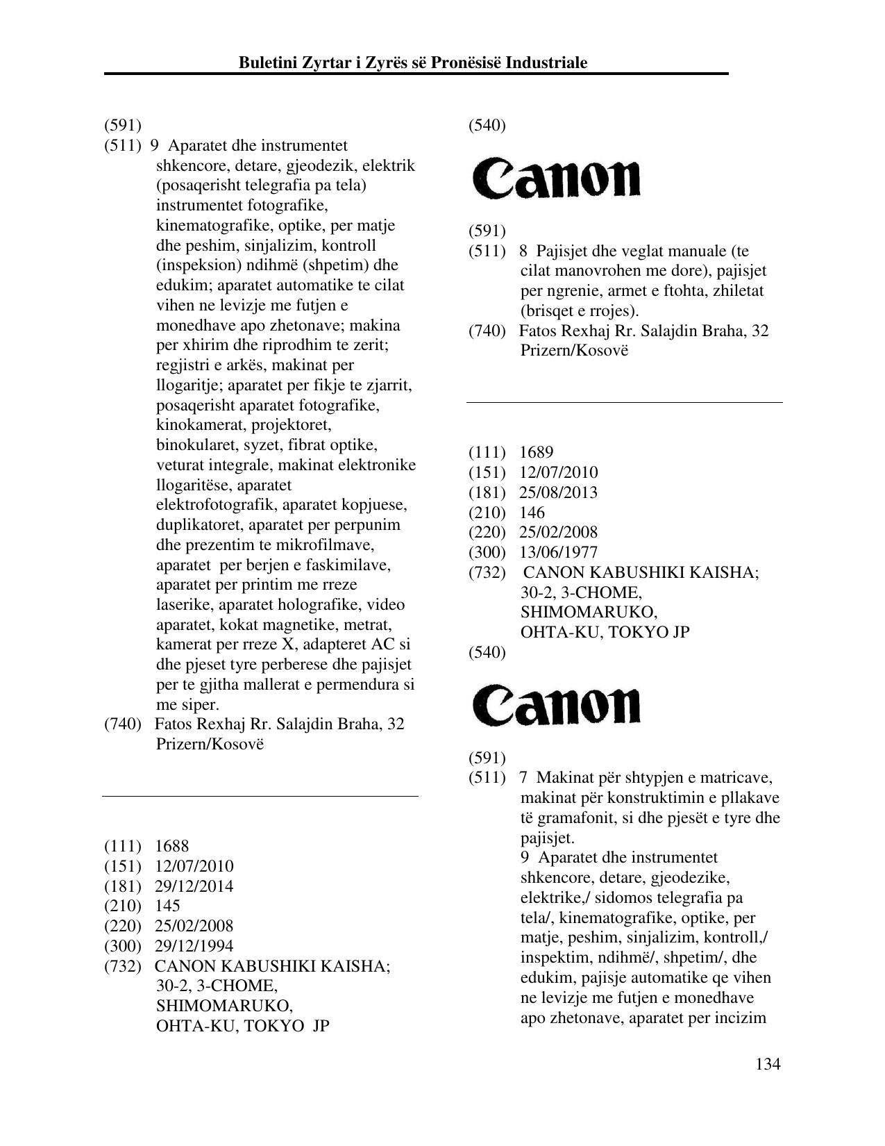 Faqja 143 e buletinit