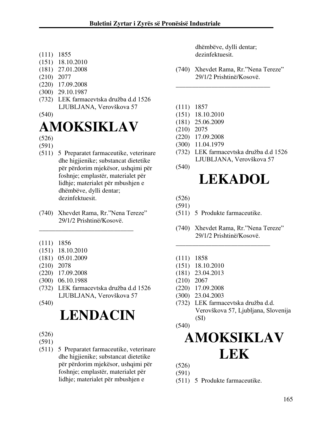 Faqja 174 e buletinit