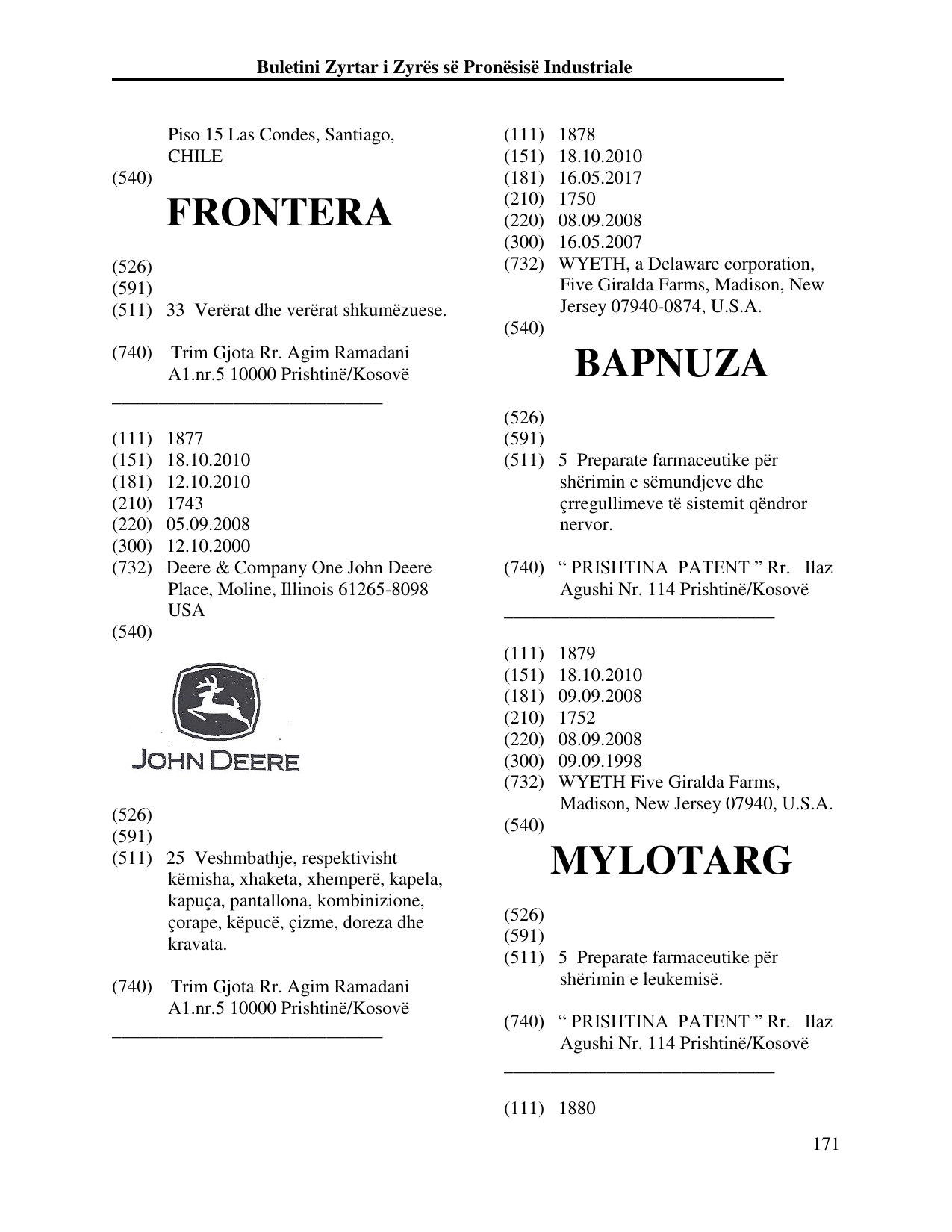 Faqja 180 e buletinit