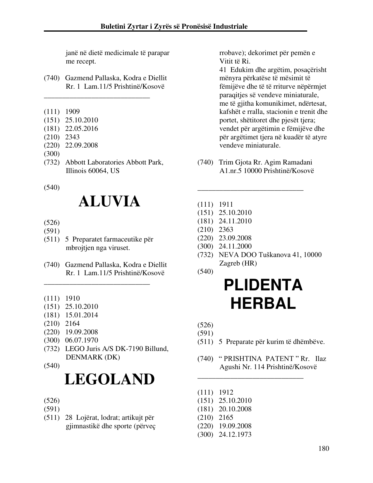 Faqja 189 e buletinit