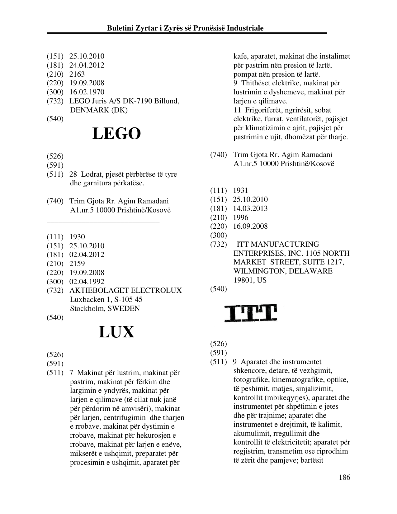 Faqja 195 e buletinit
