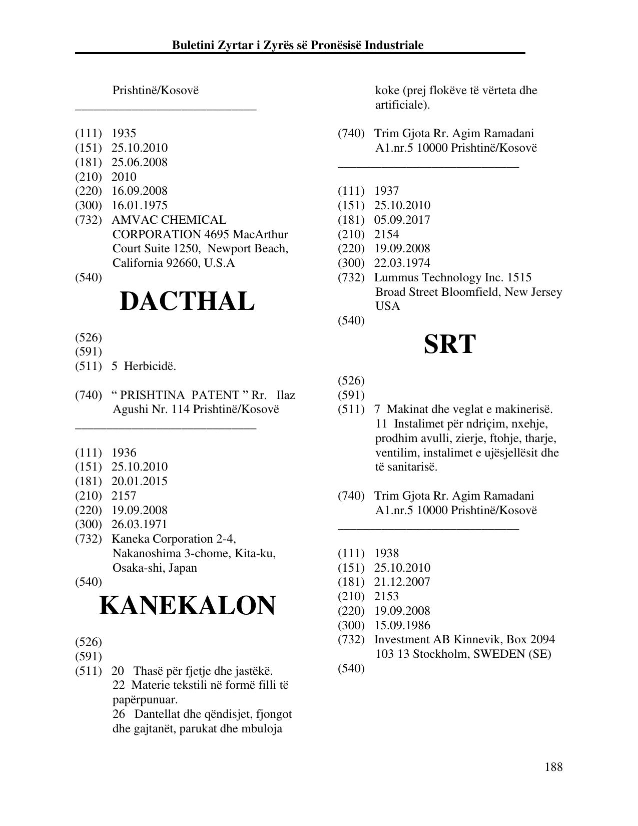 Faqja 197 e buletinit