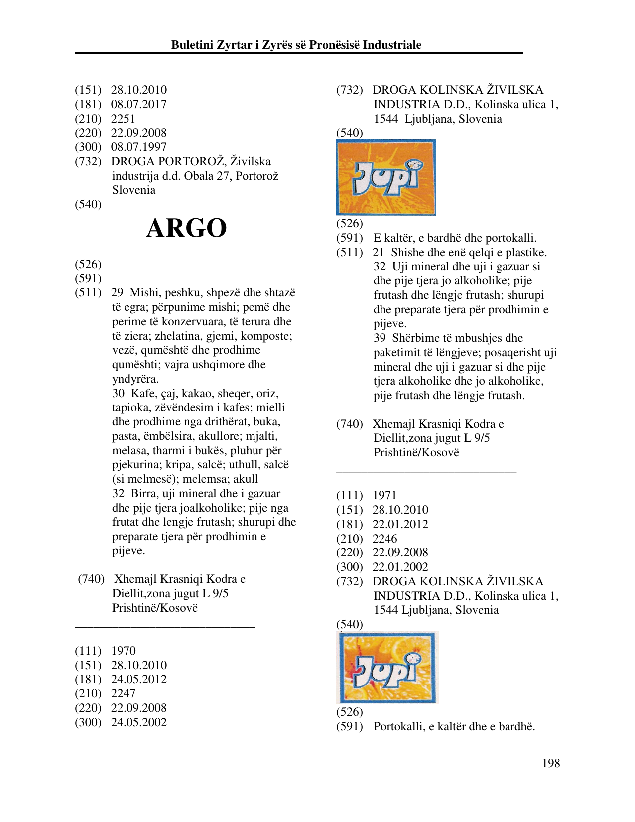 Faqja 207 e buletinit