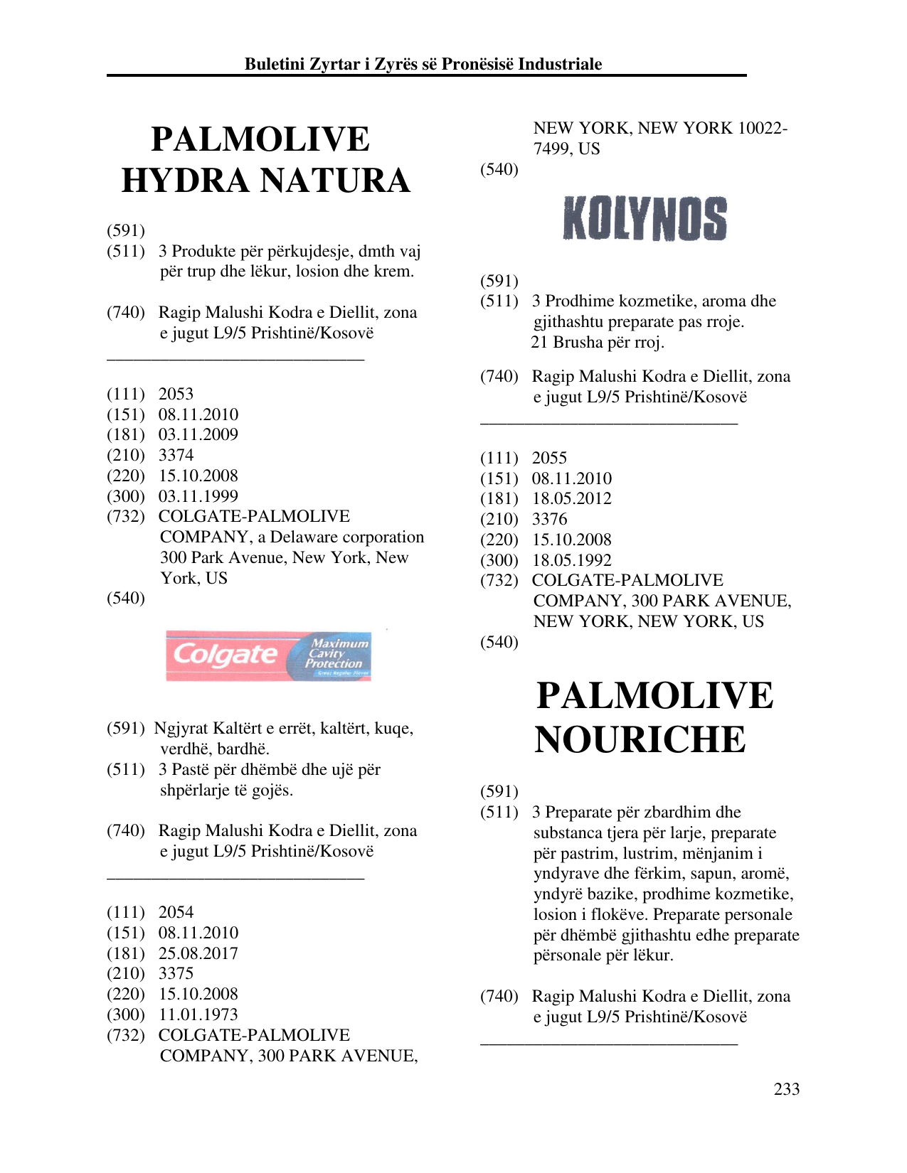 Faqja 242 e buletinit