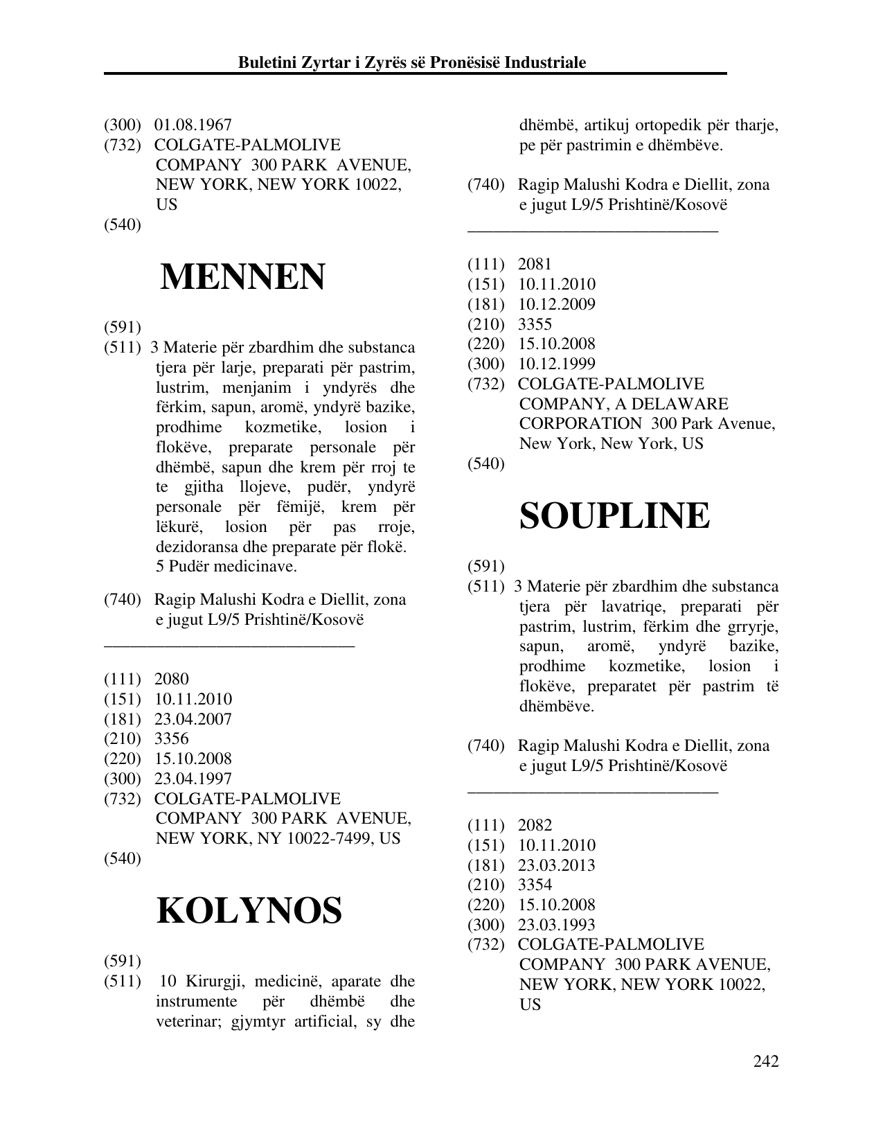 Faqja 251 e buletinit