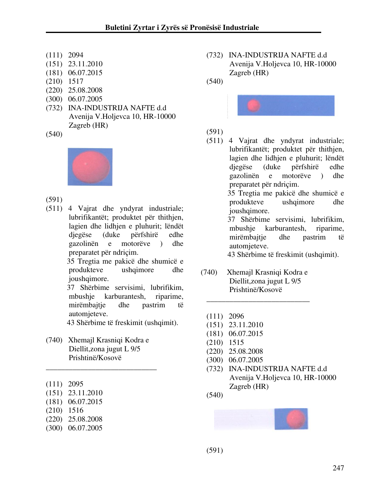 Faqja 256 e buletinit