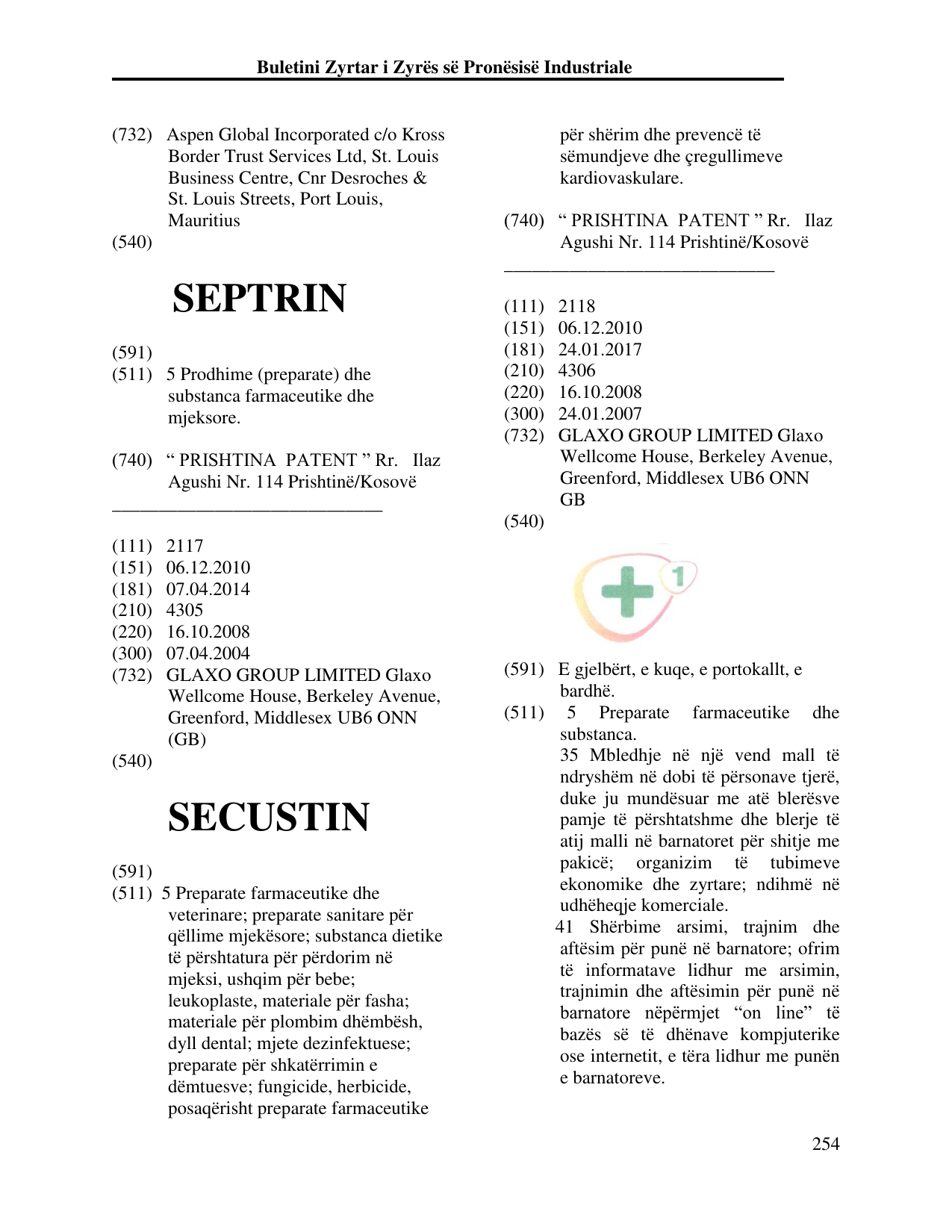 Faqja 263 e buletinit