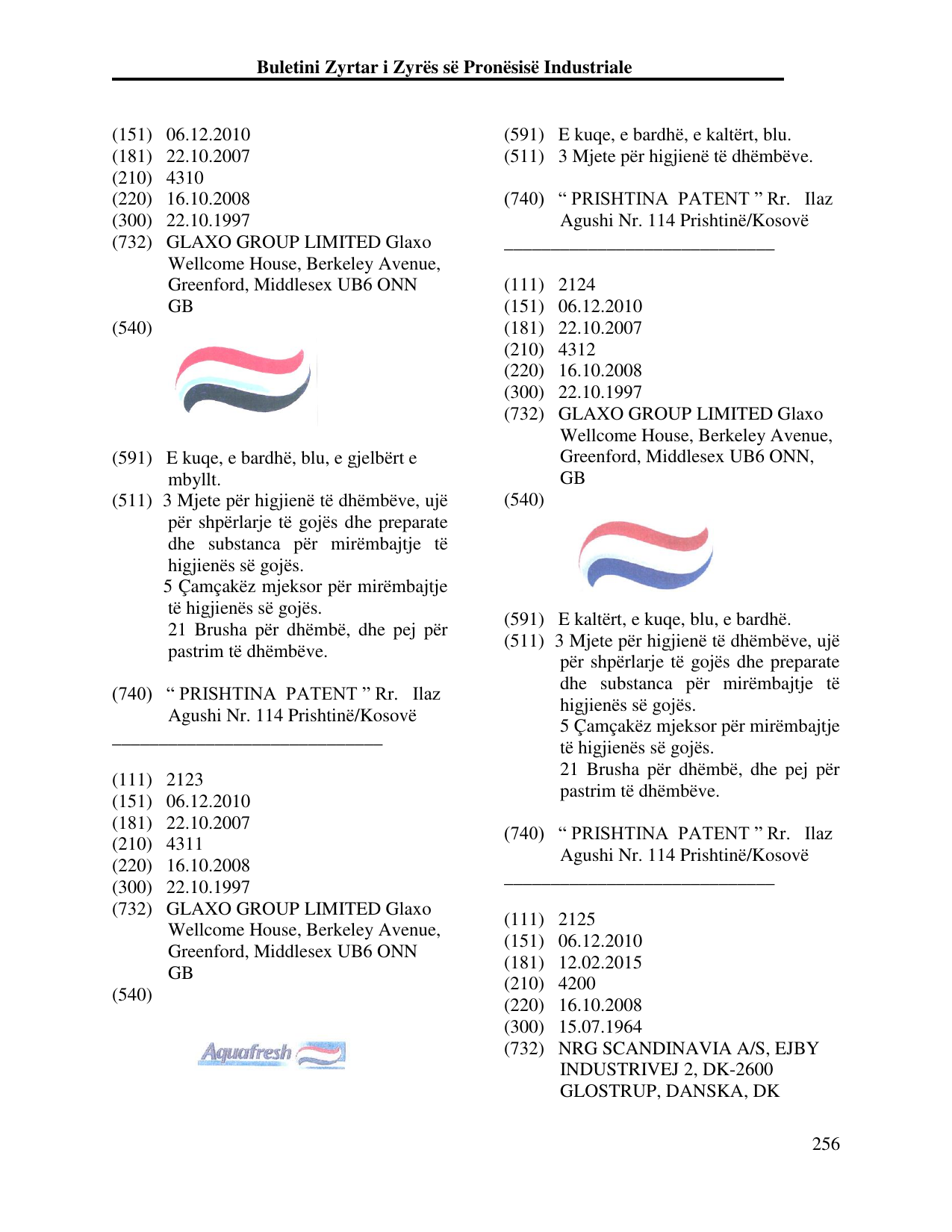 Faqja 265 e buletinit