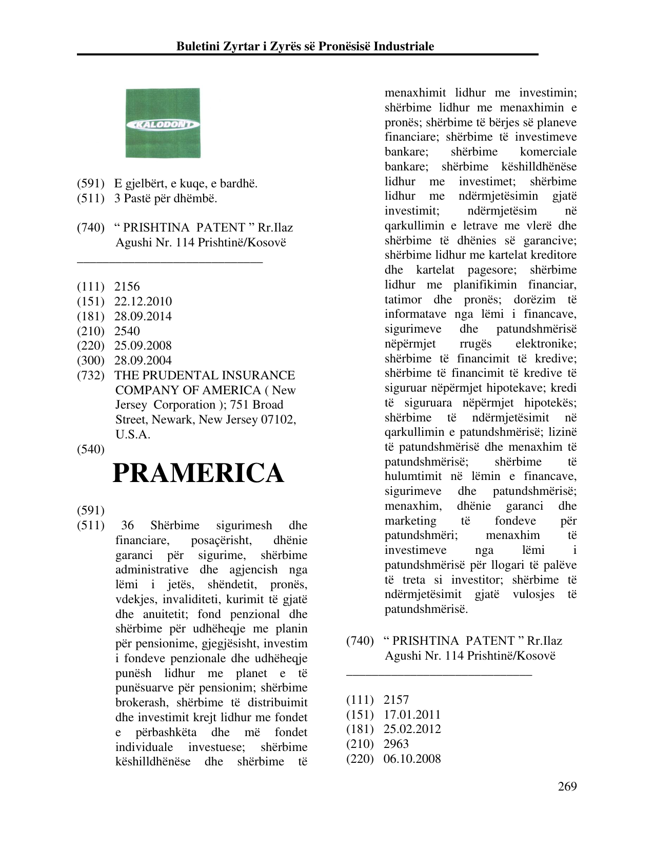 Faqja 278 e buletinit