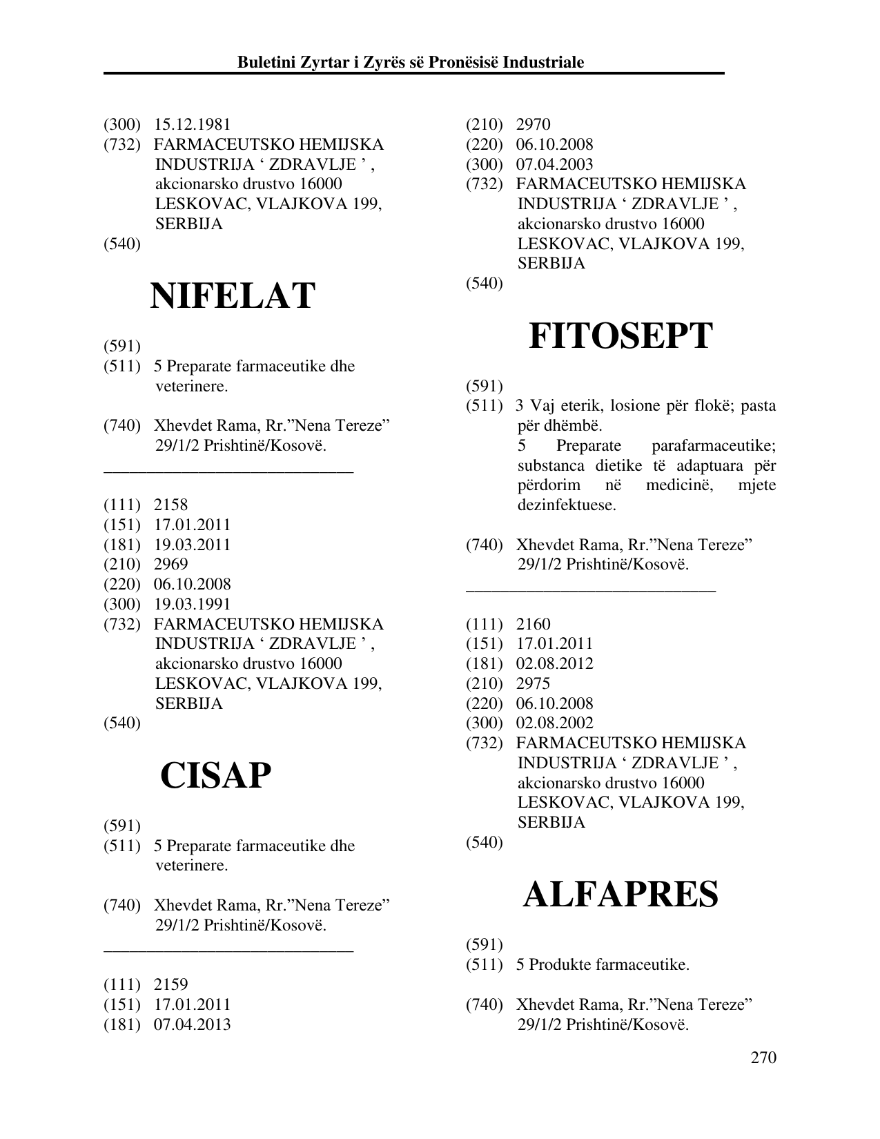Faqja 279 e buletinit
