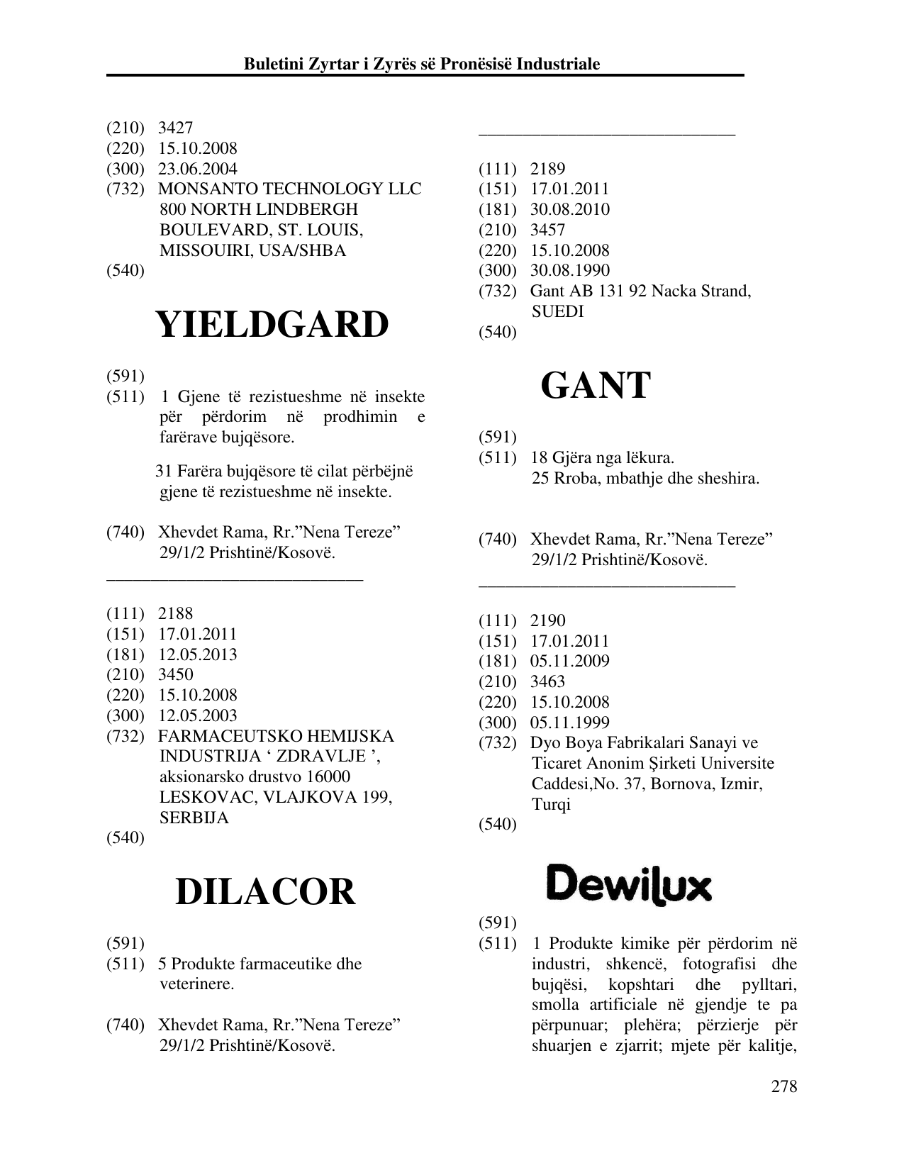 Faqja 287 e buletinit