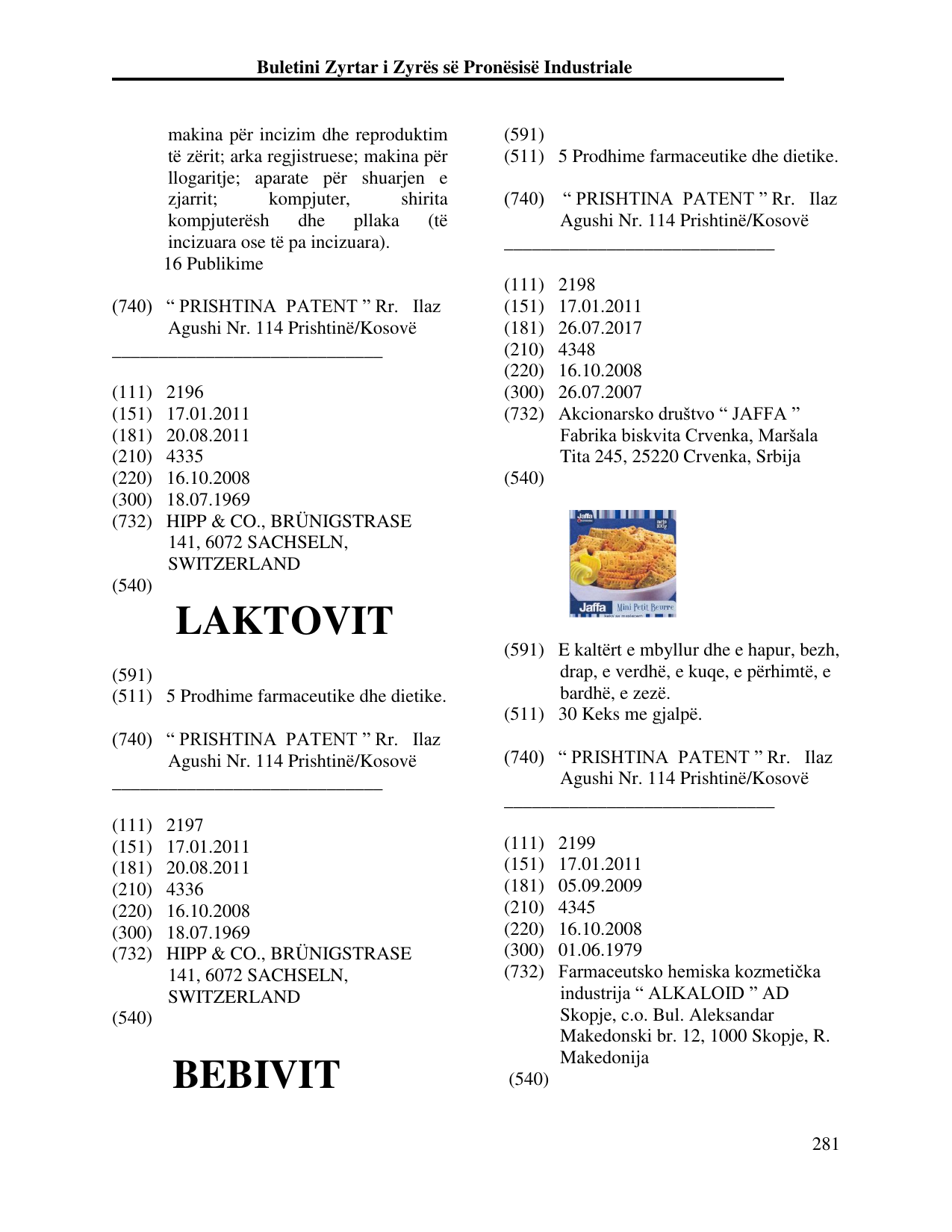 Faqja 290 e buletinit