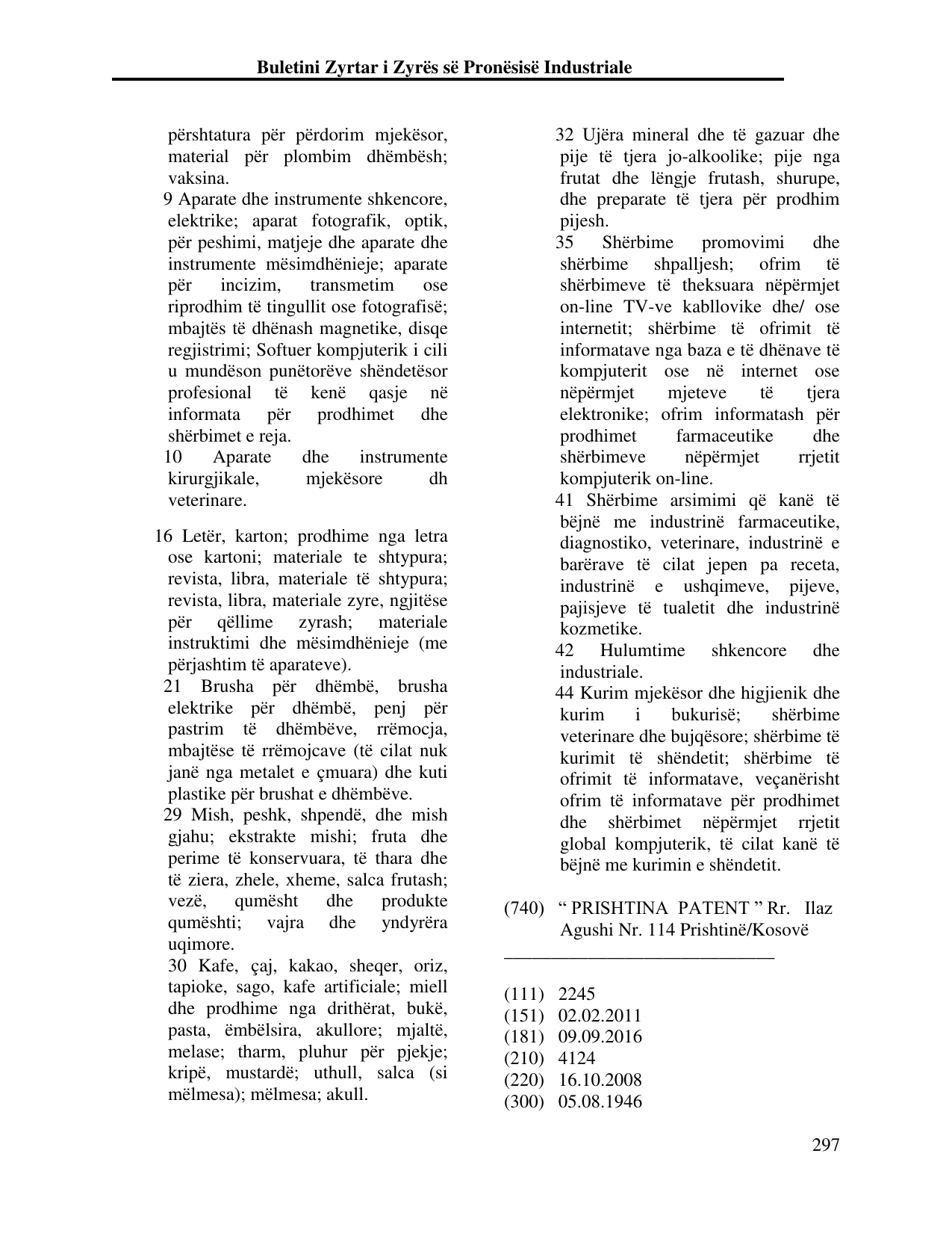 Faqja 306 e buletinit