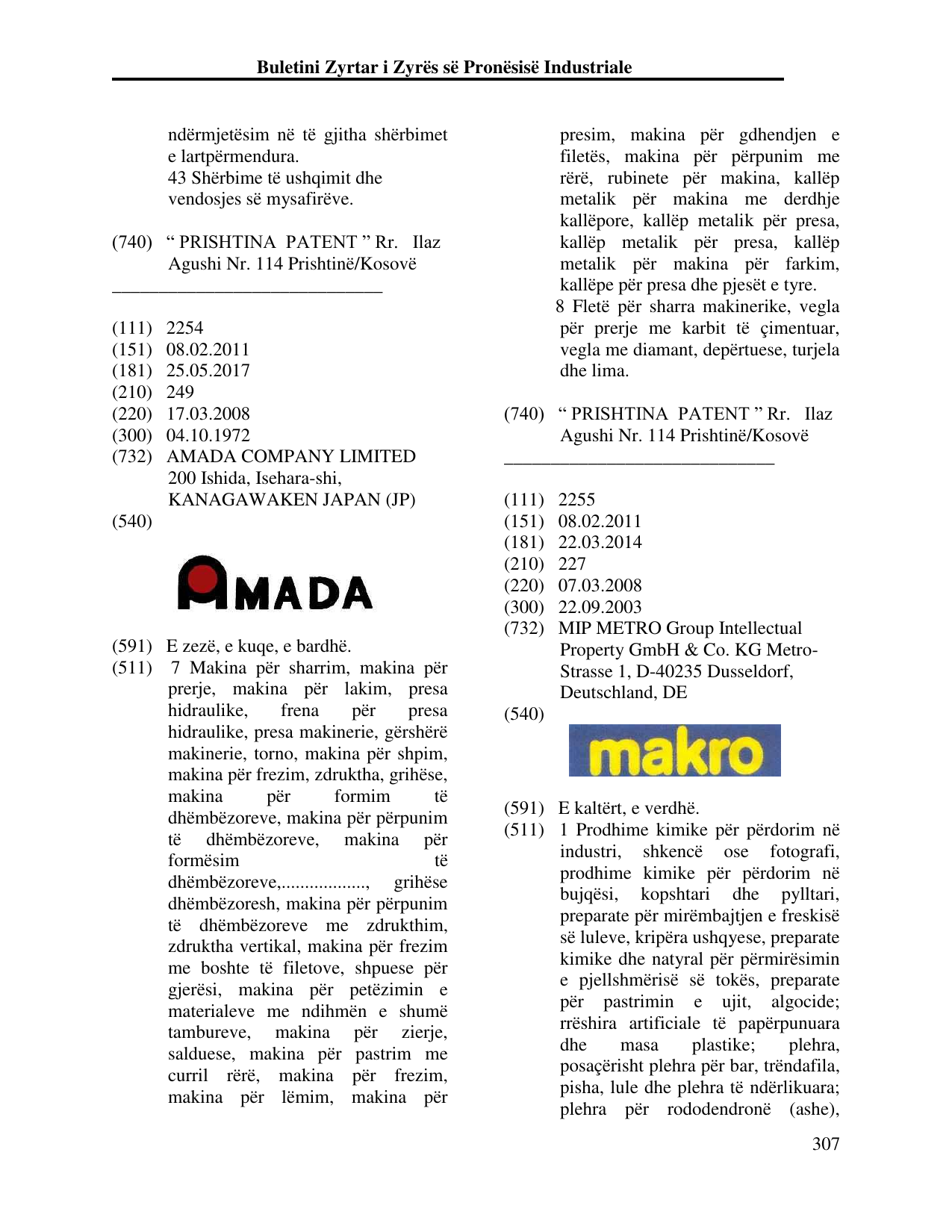 Faqja 316 e buletinit