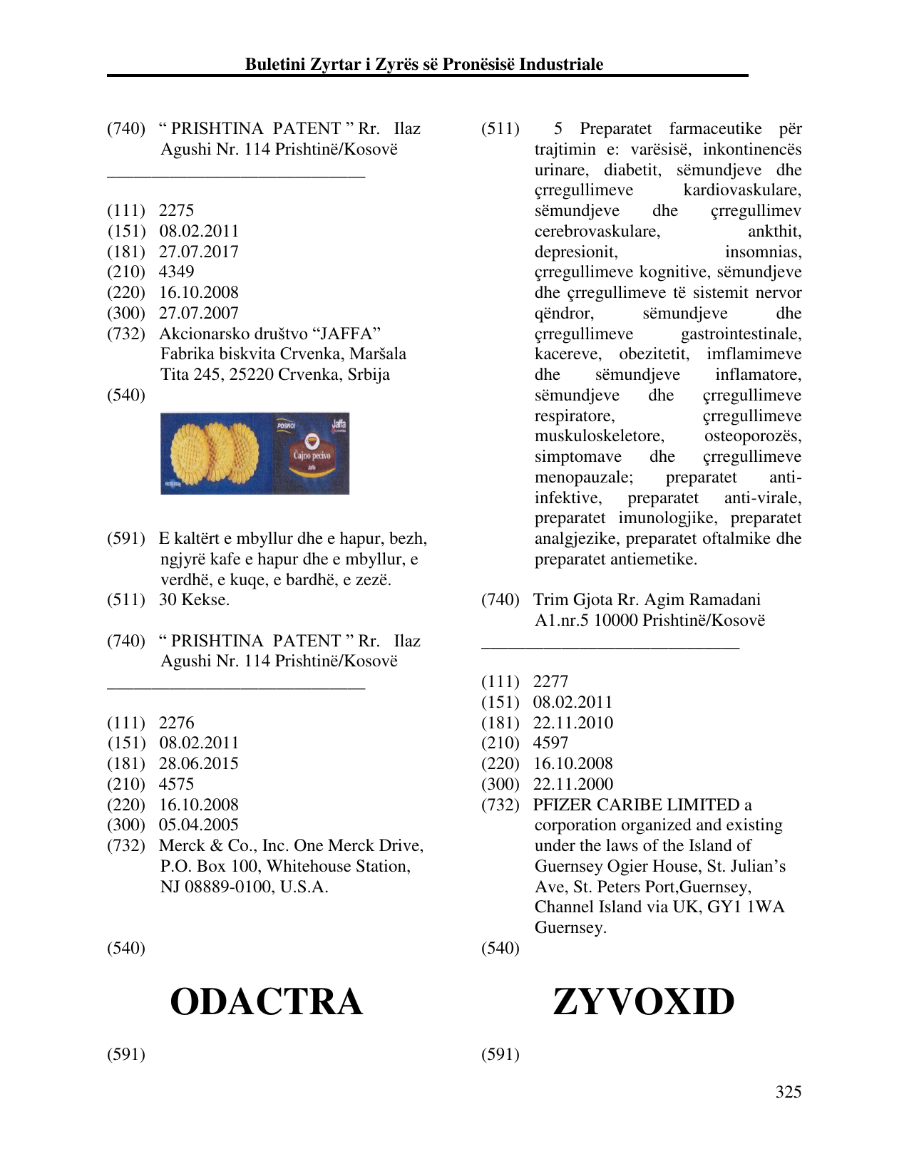 Faqja 334 e buletinit