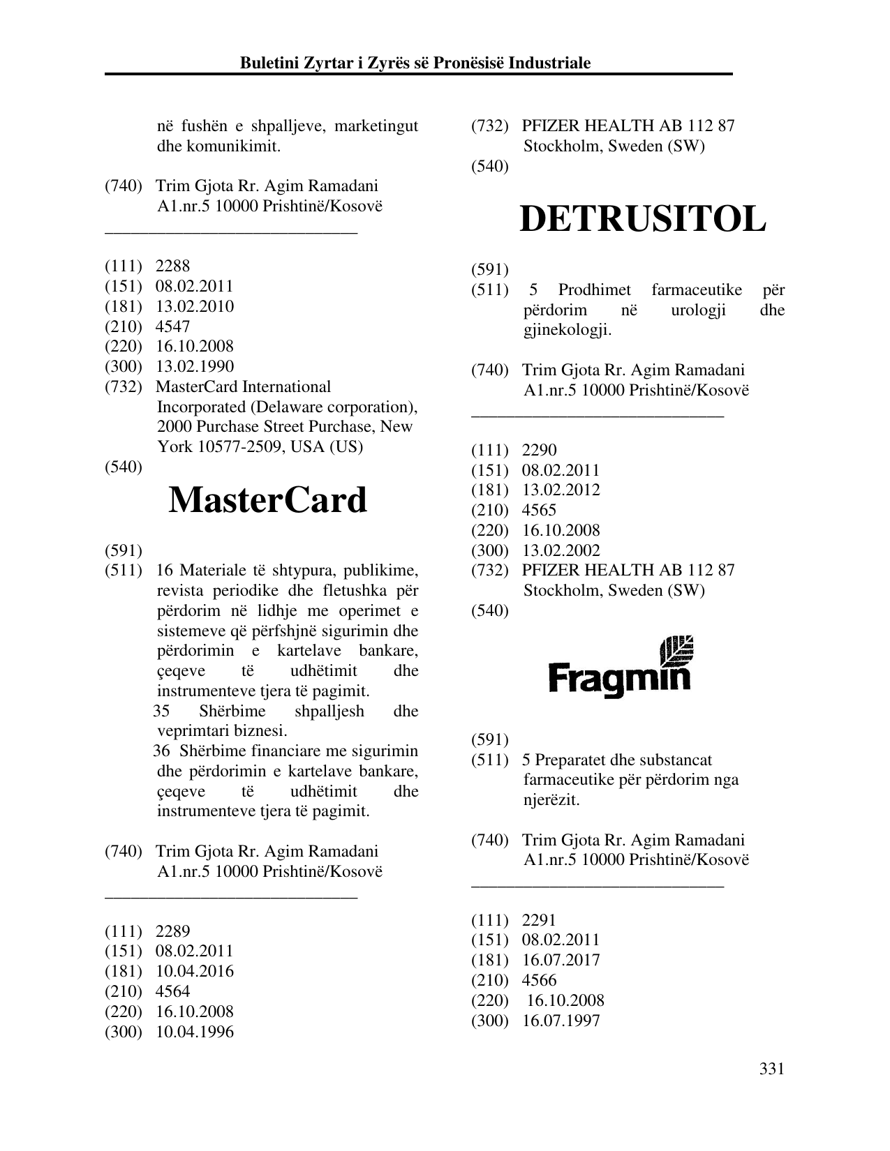 Faqja 340 e buletinit