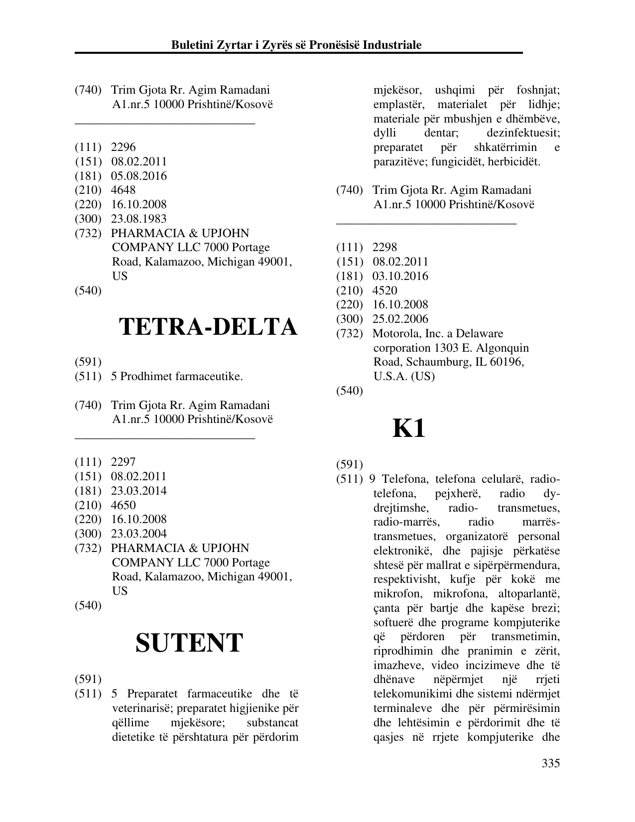 Faqja 344 e buletinit