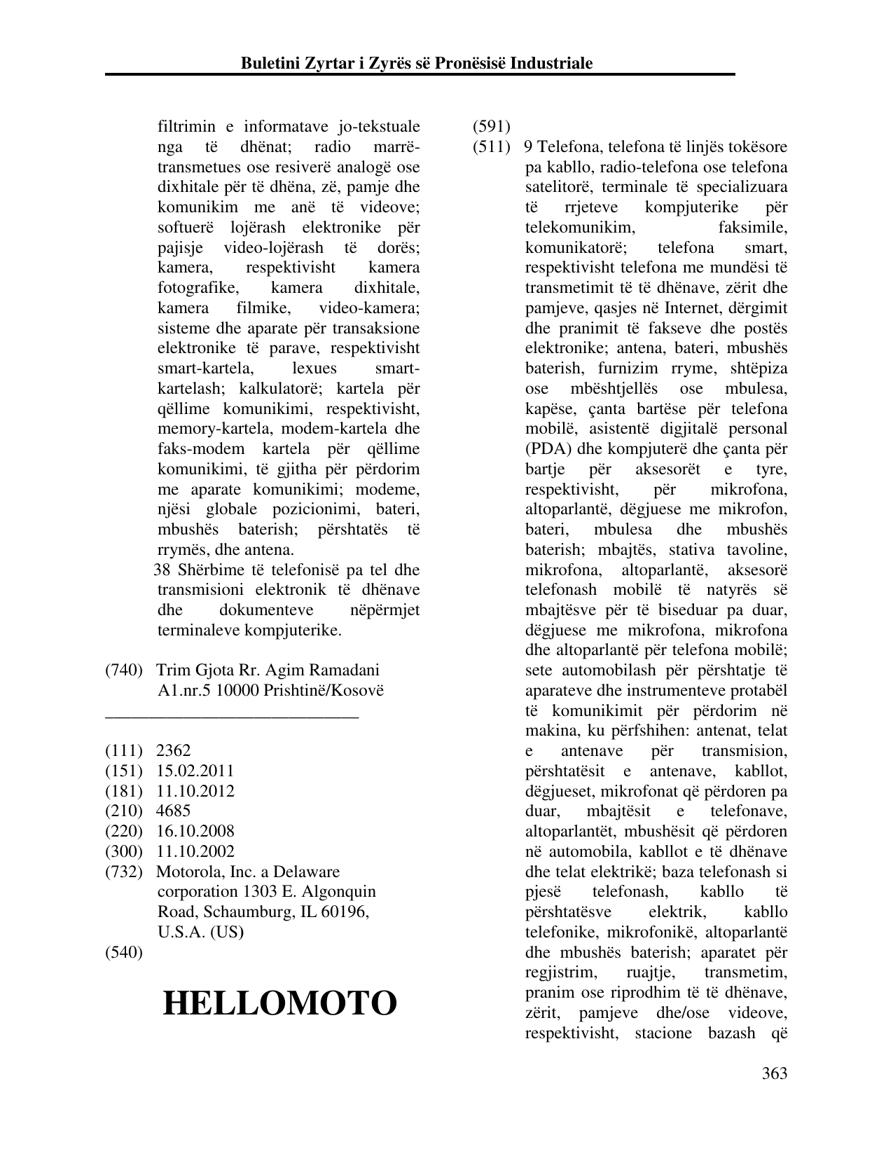 Faqja 372 e buletinit