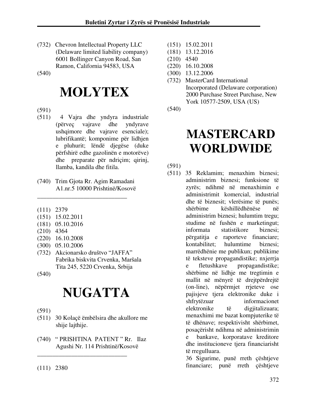 Faqja 381 e buletinit
