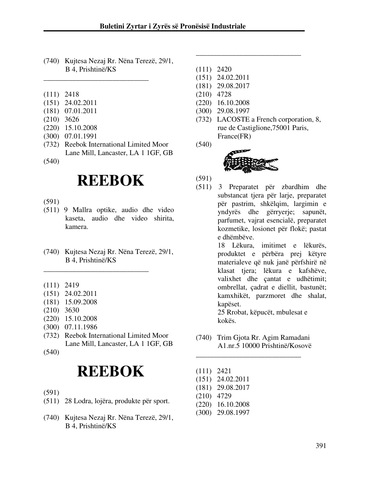 Faqja 400 e buletinit