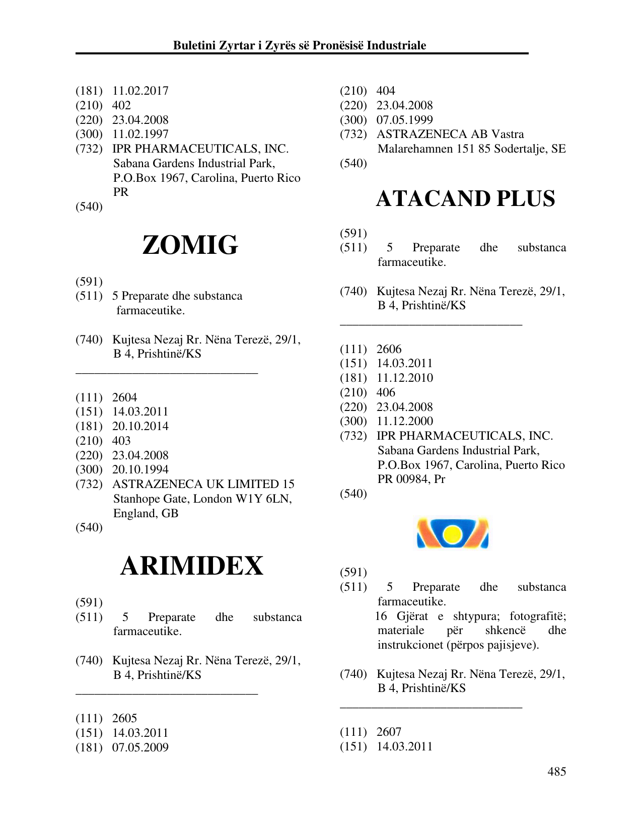 Faqja 494 e buletinit