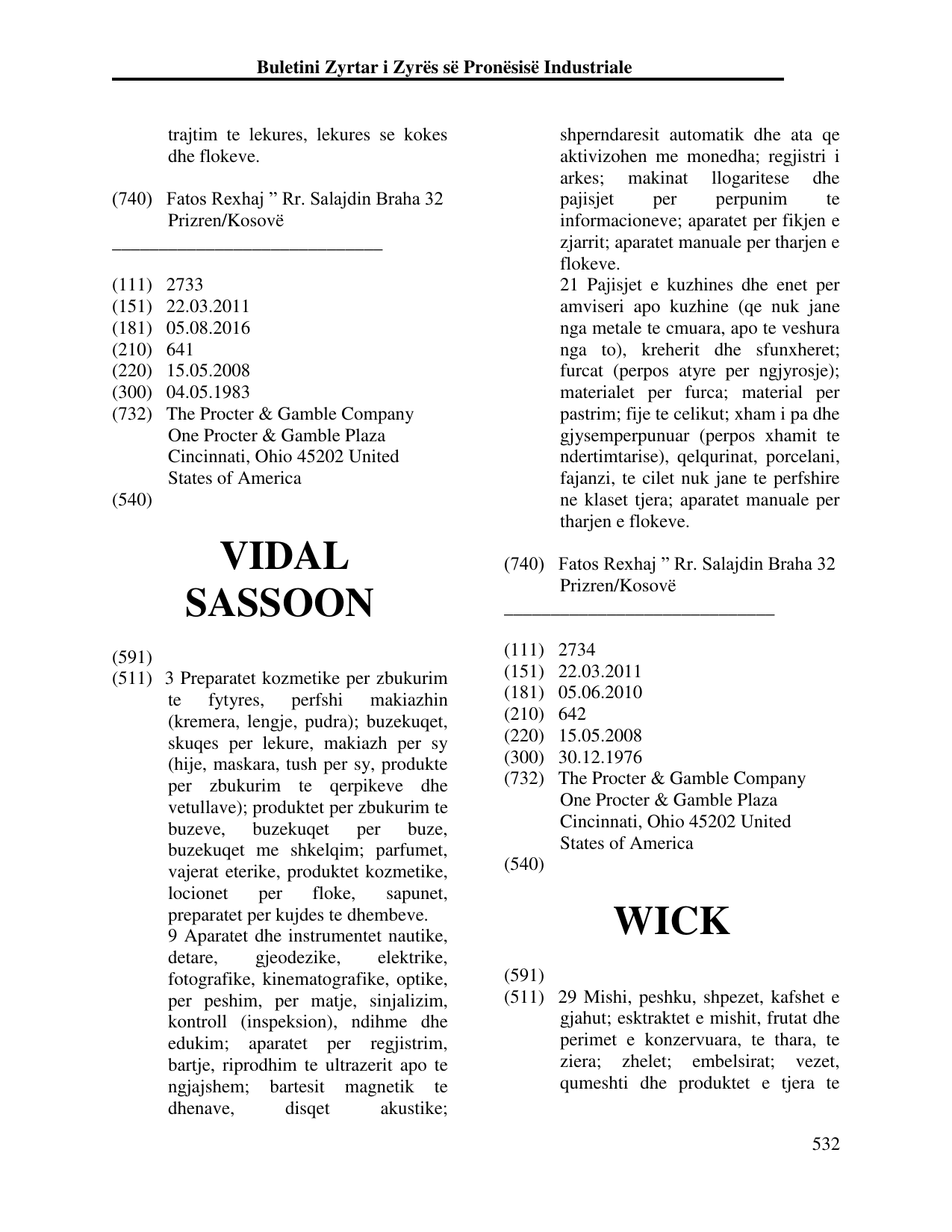 Faqja 541 e buletinit