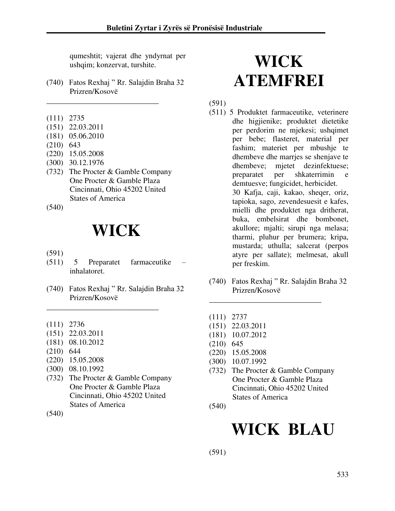 Faqja 542 e buletinit