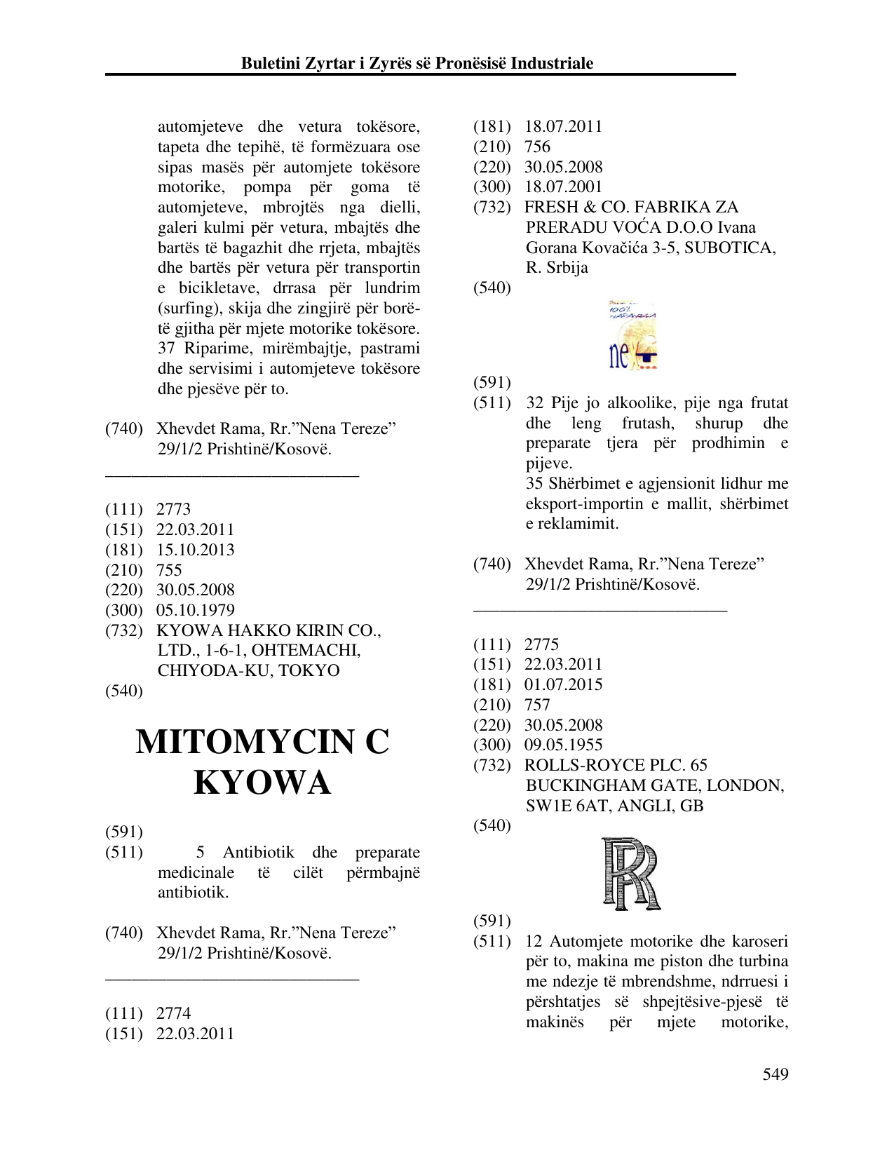 Faqja 558 e buletinit