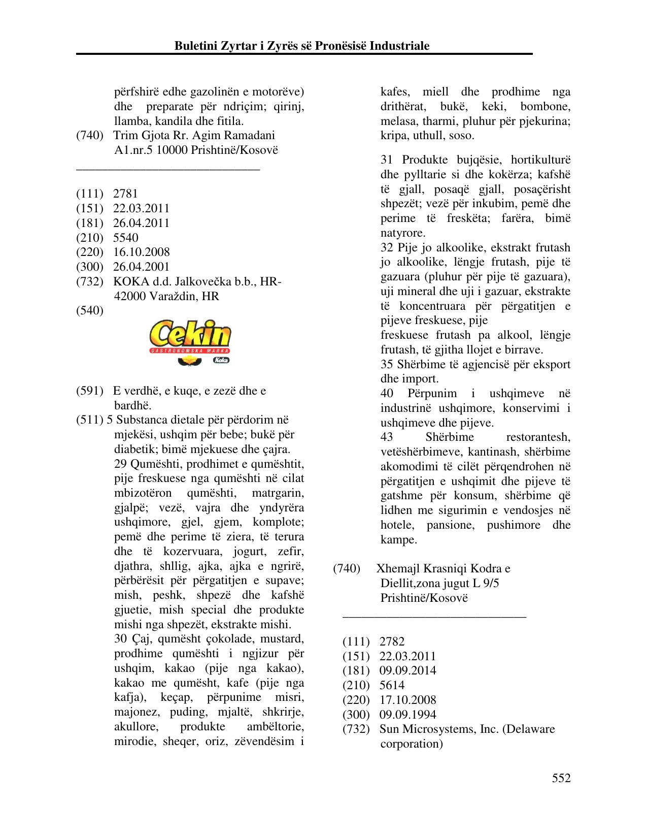 Faqja 561 e buletinit
