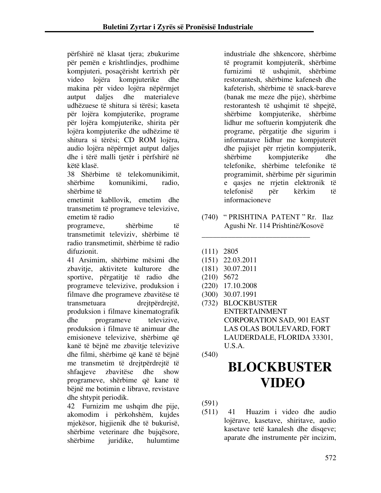Faqja 581 e buletinit