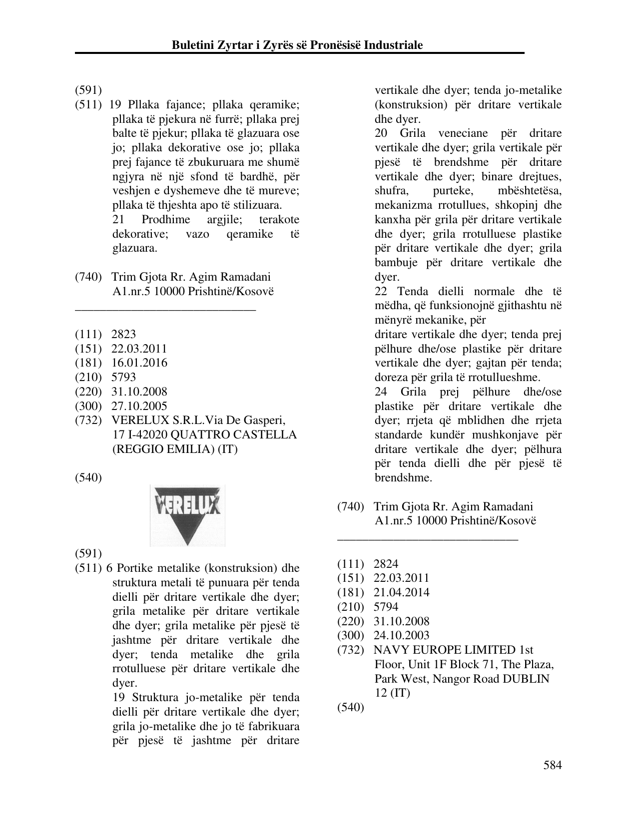 Faqja 593 e buletinit