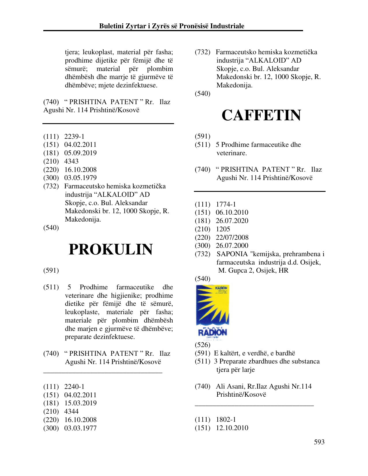Faqja 602 e buletinit