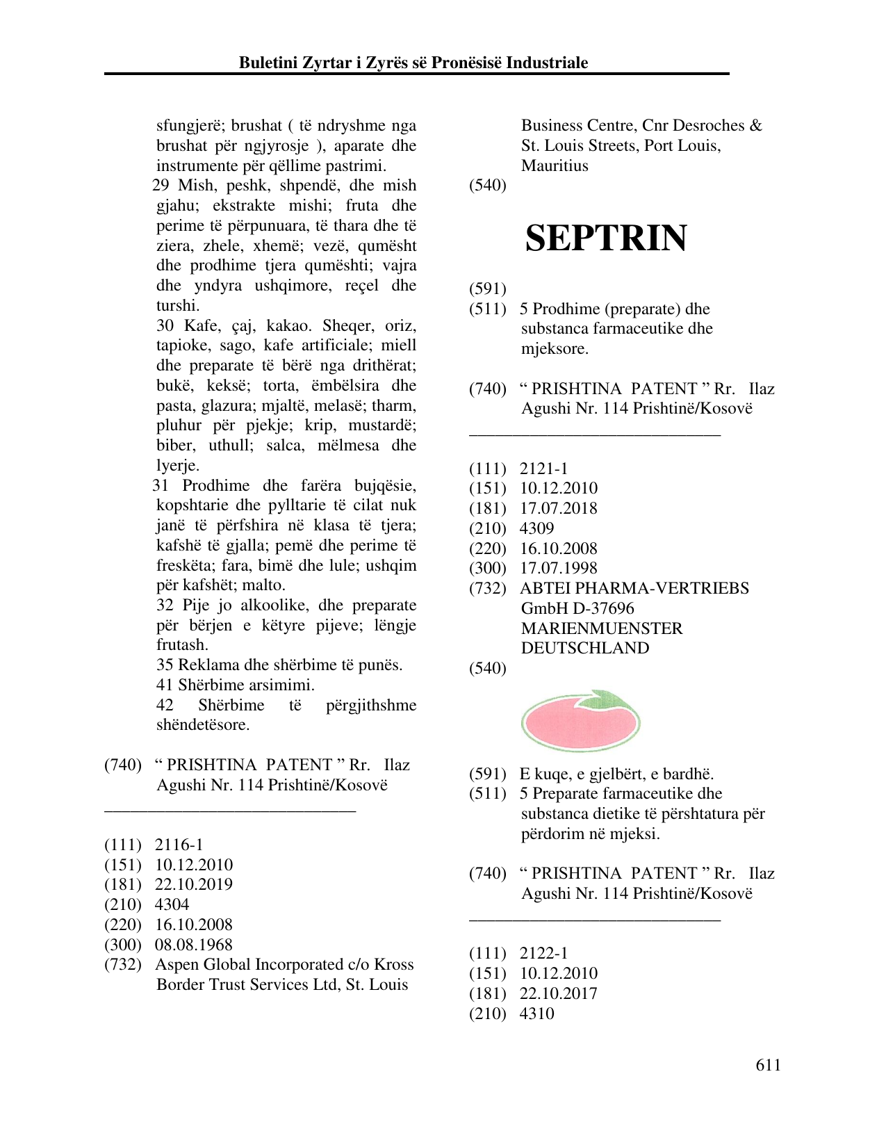 Faqja 620 e buletinit
