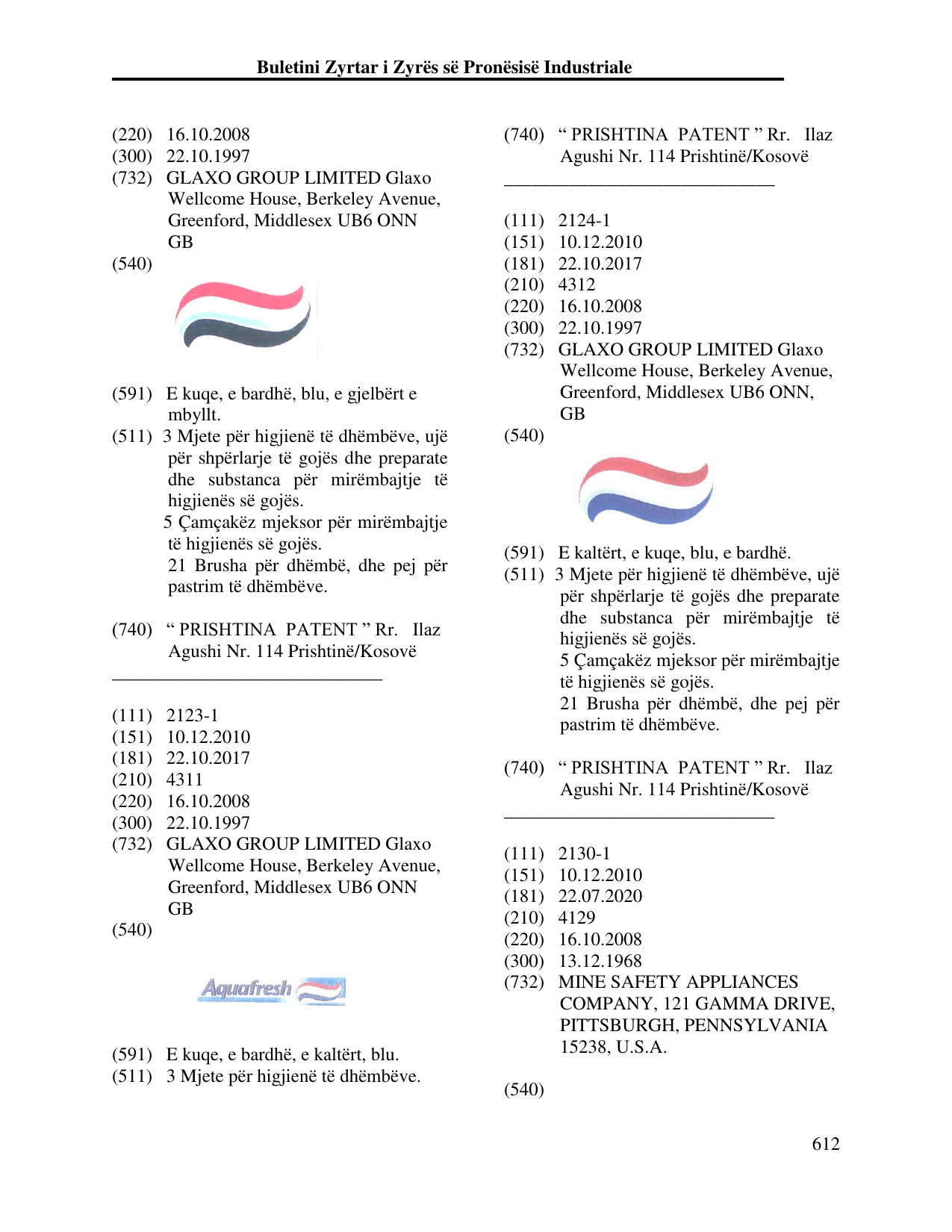 Faqja 621 e buletinit