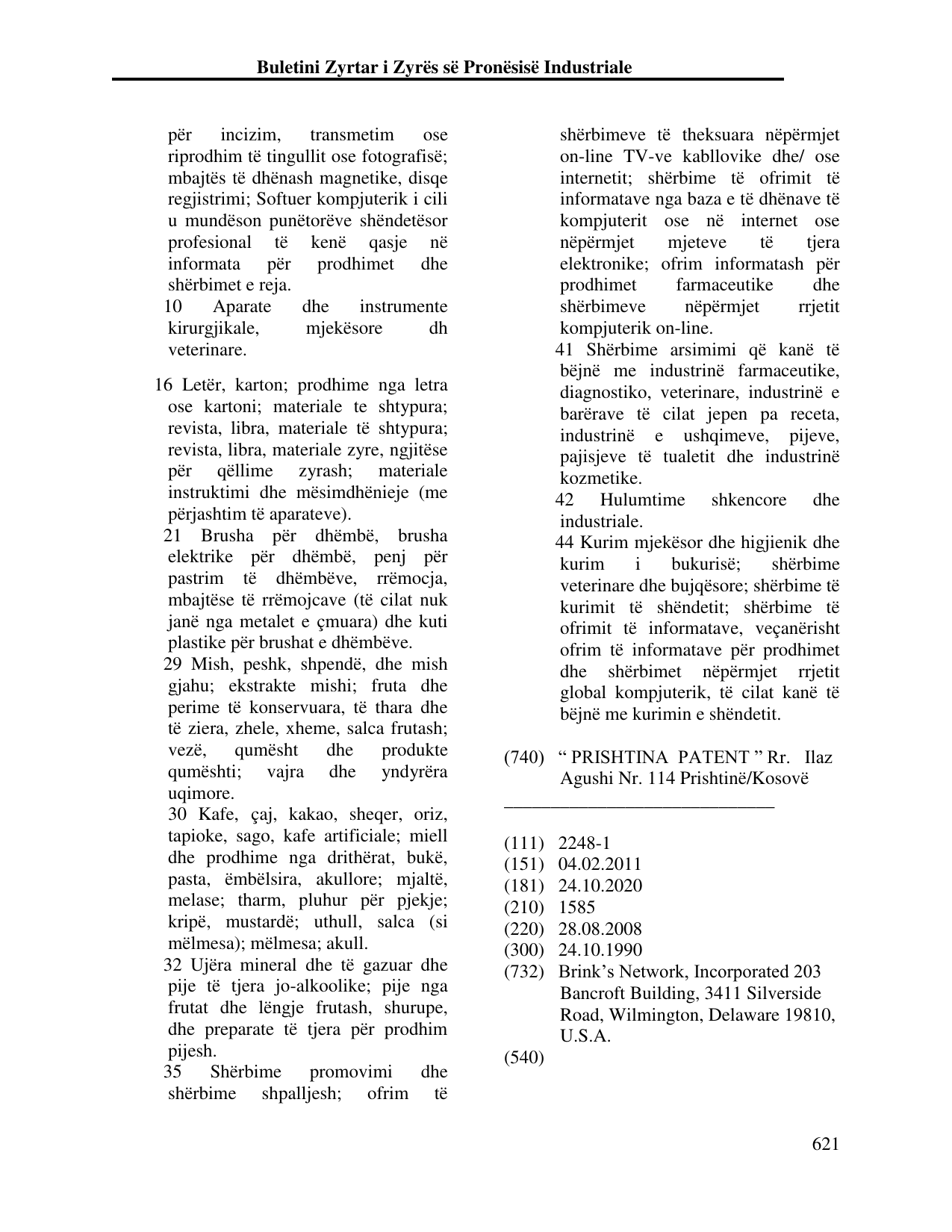 Faqja 630 e buletinit