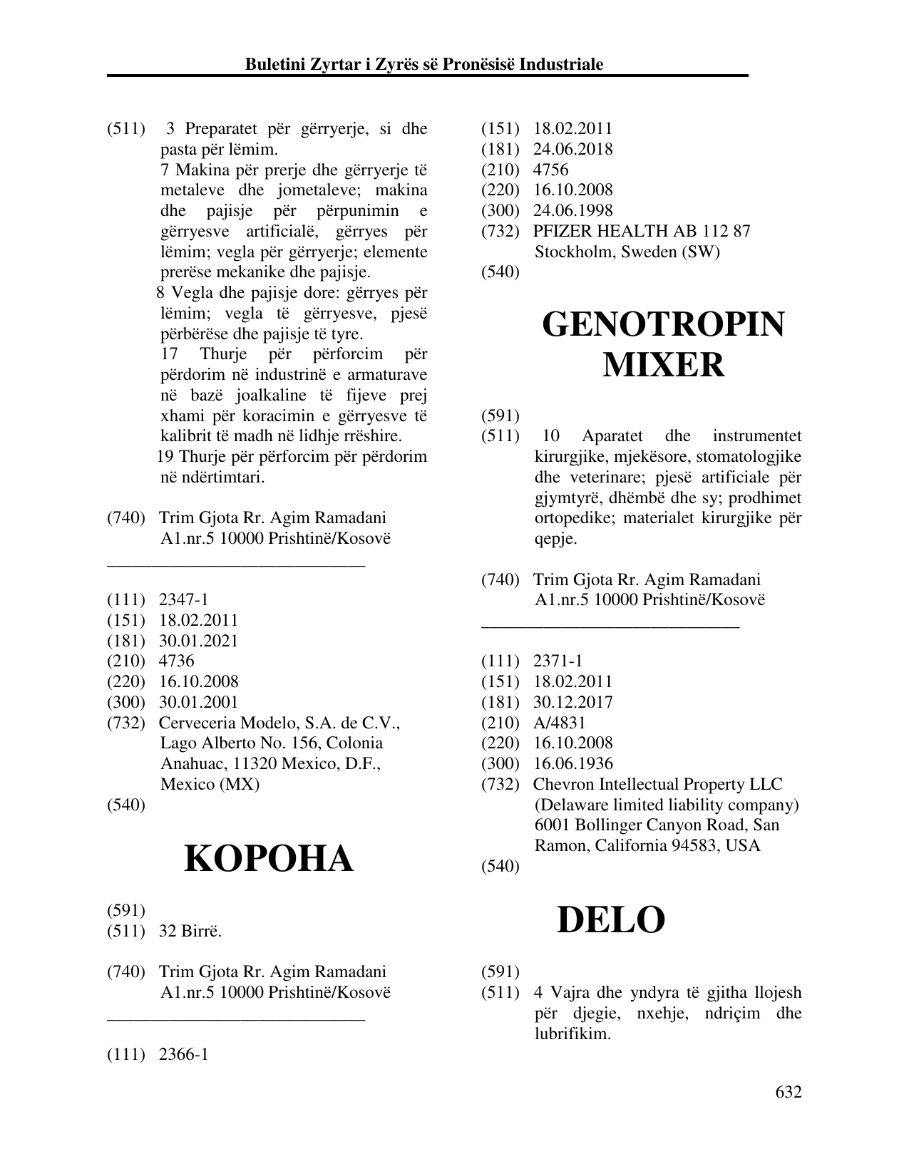 Faqja 641 e buletinit