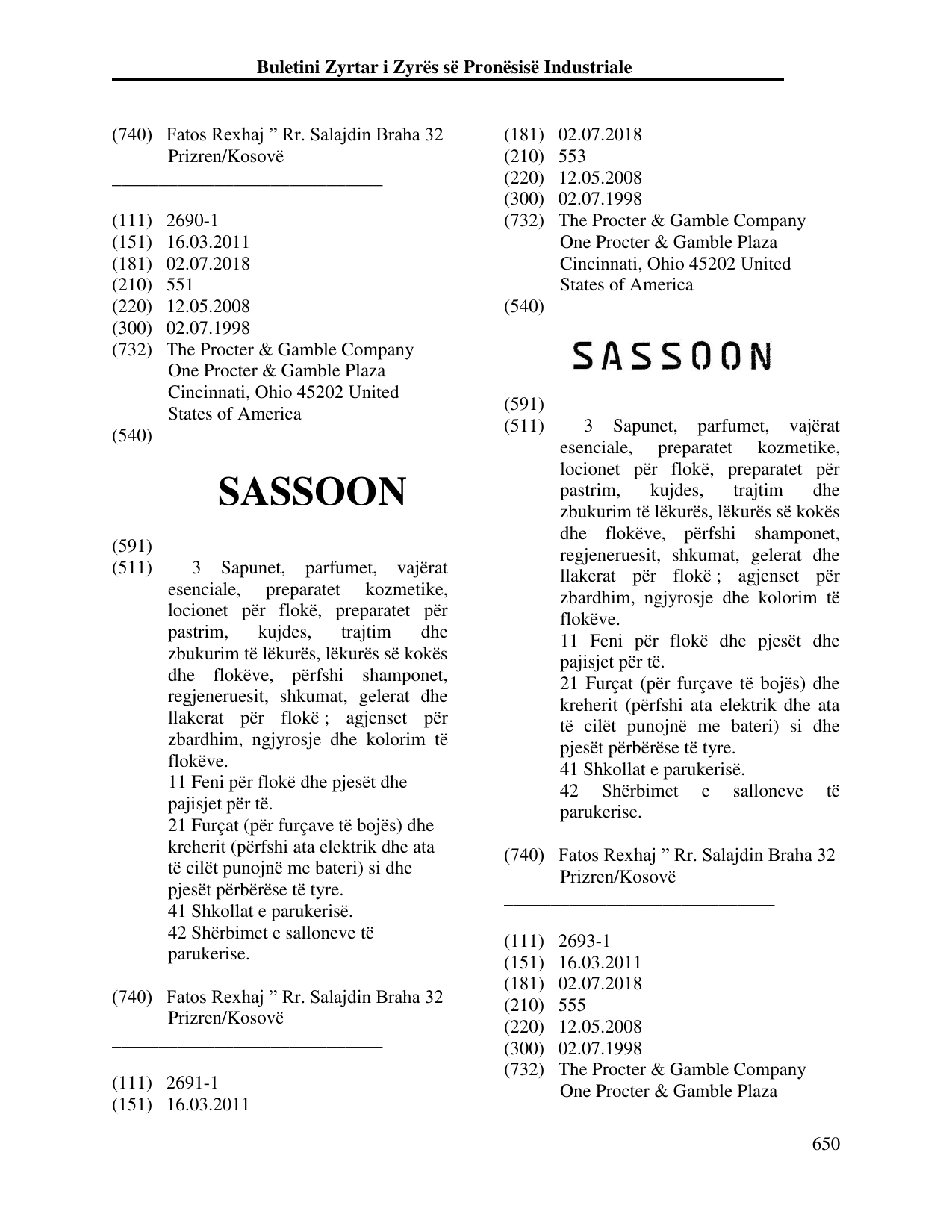 Faqja 659 e buletinit