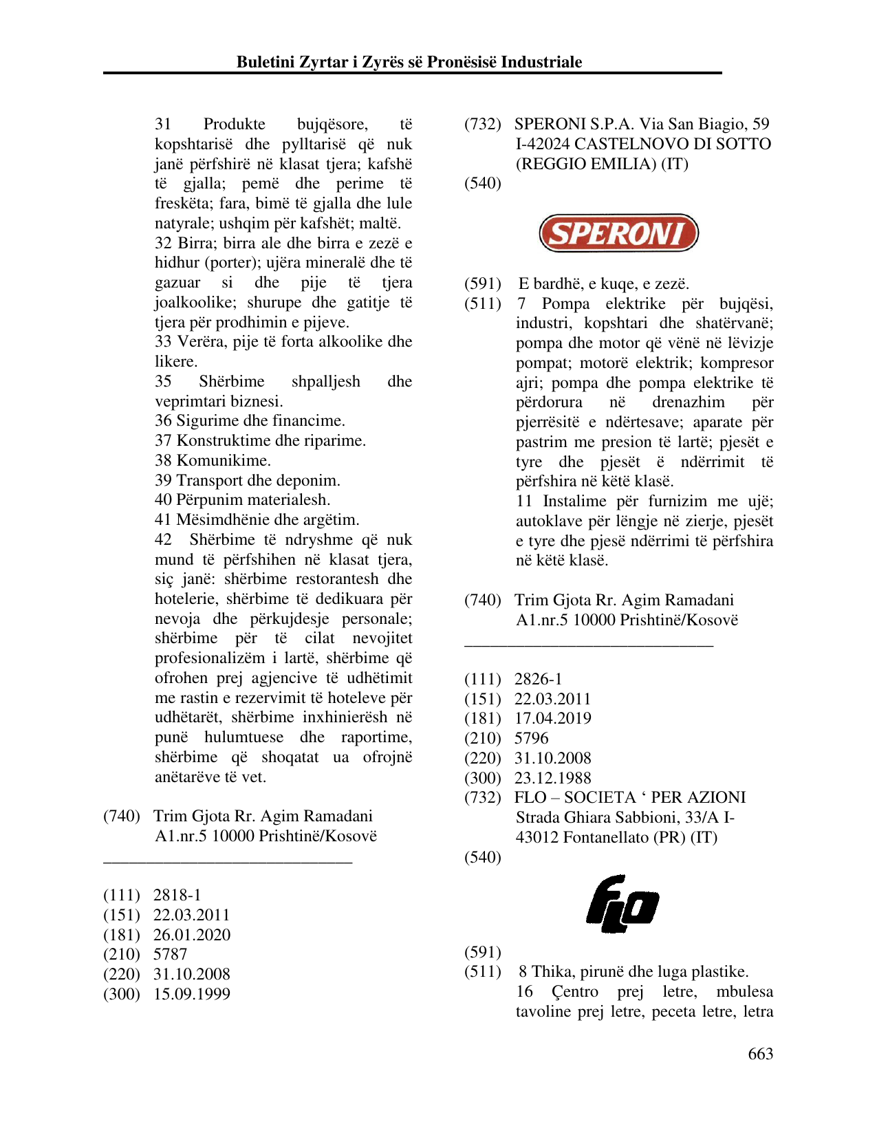 Faqja 672 e buletinit