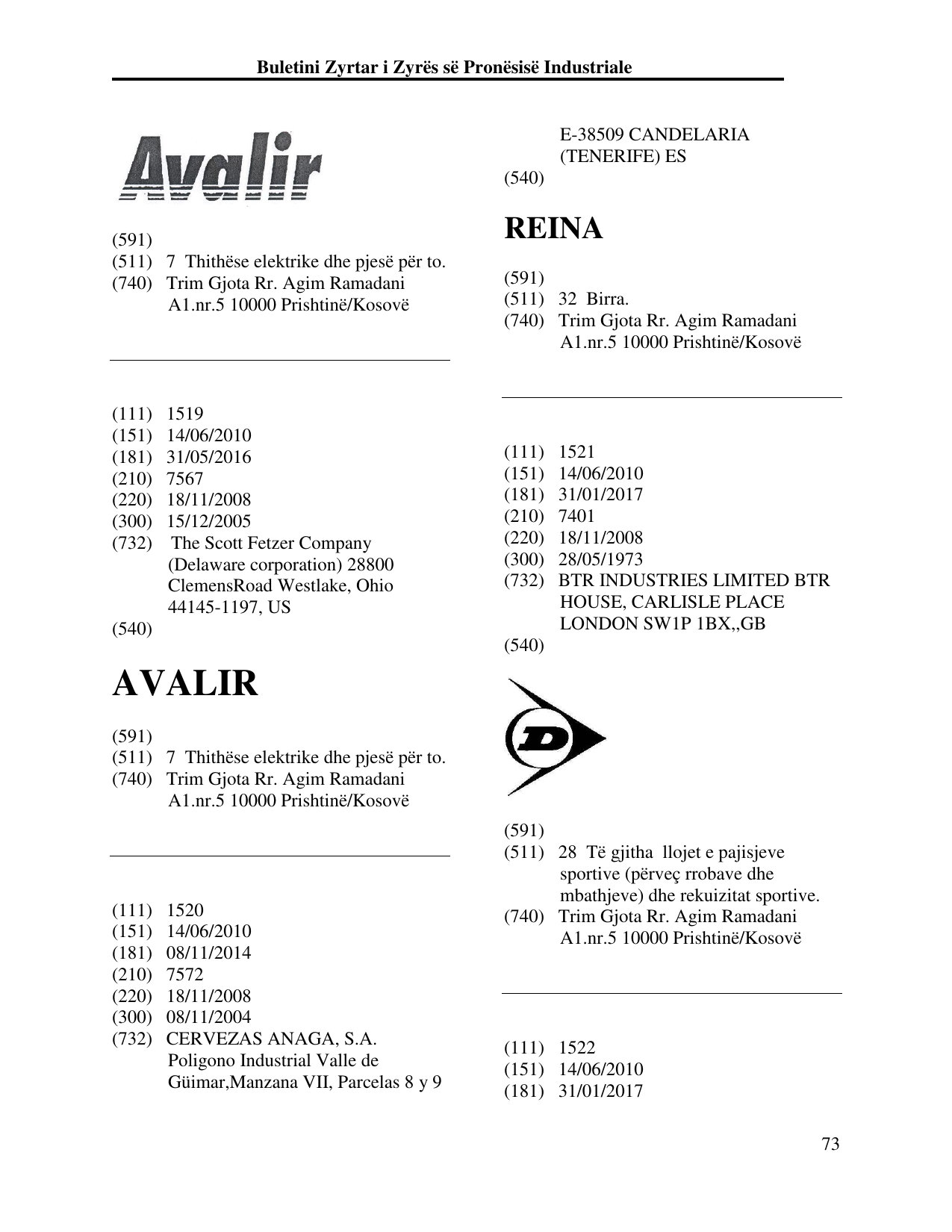 Faqja 82 e buletinit
