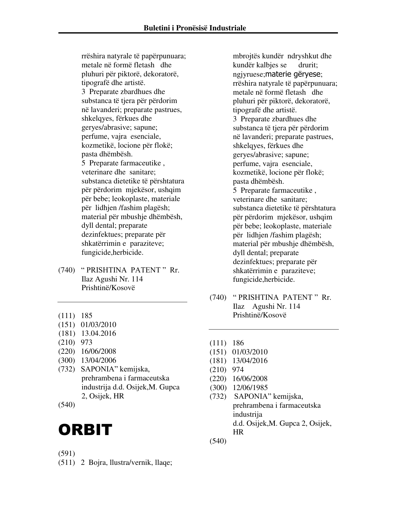 Faqja 112 e buletinit