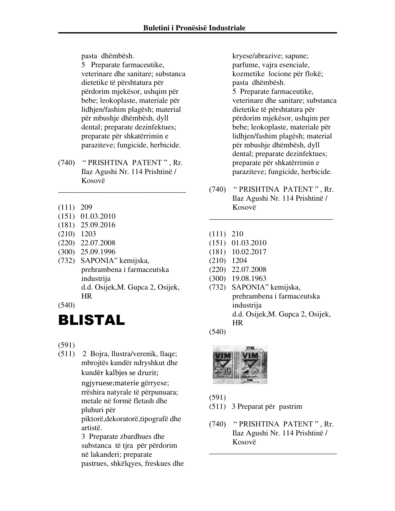 Faqja 122 e buletinit