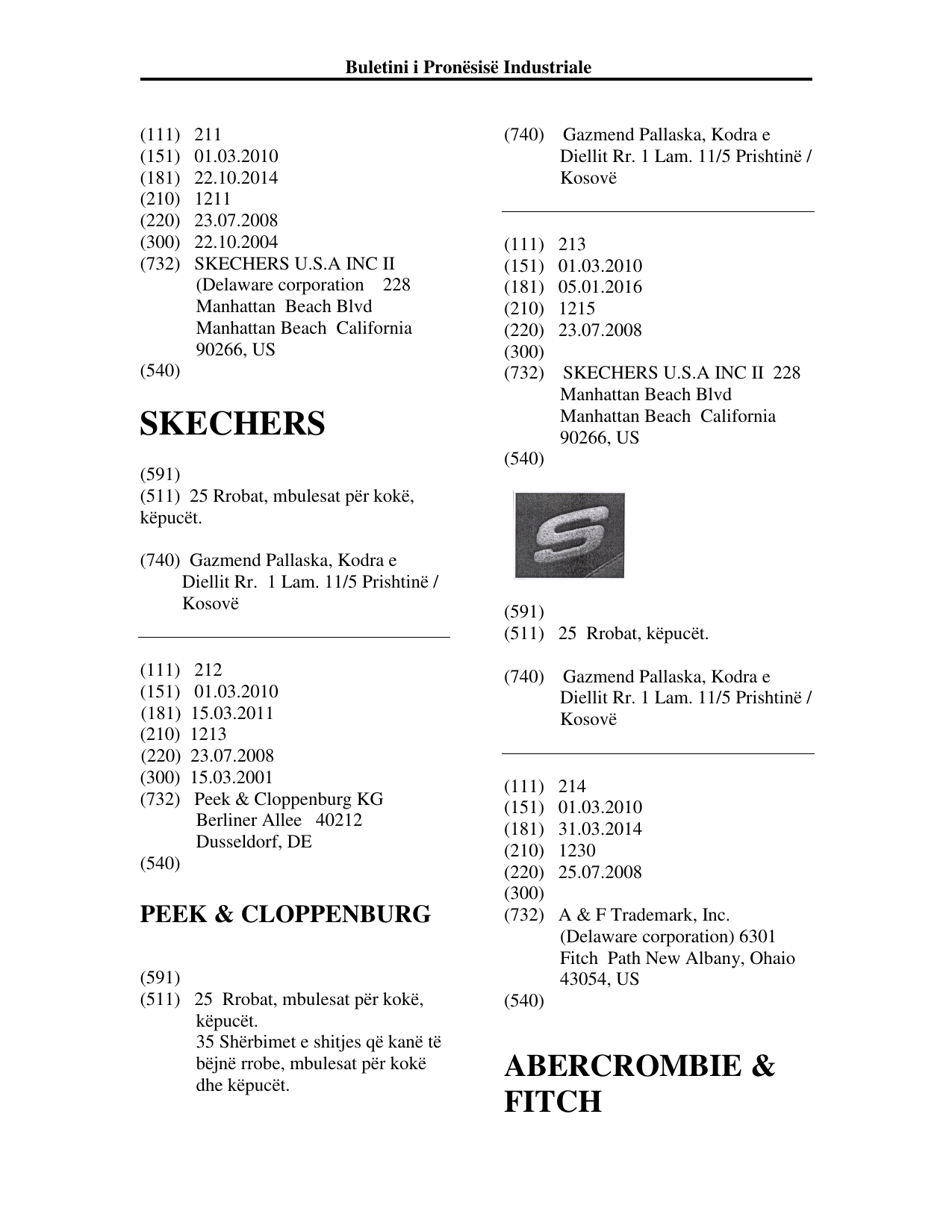 Faqja 123 e buletinit
