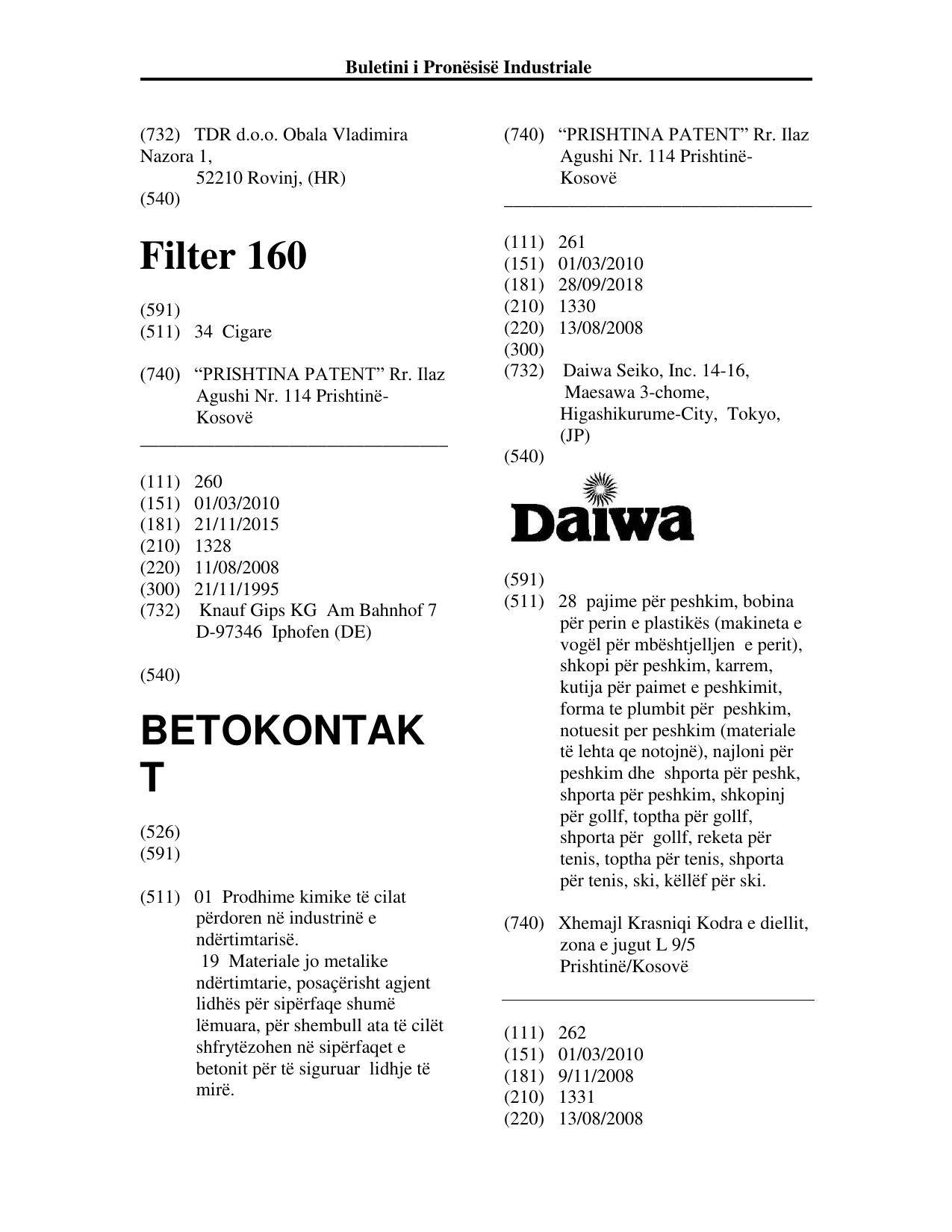 Faqja 145 e buletinit