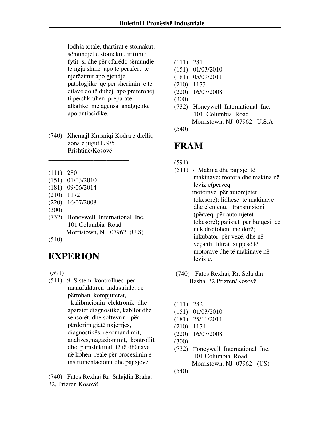 Faqja 156 e buletinit